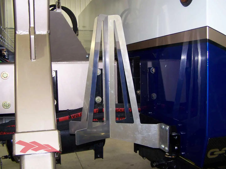 Vertical Traffic Count Holder Flat Bolted To Truck