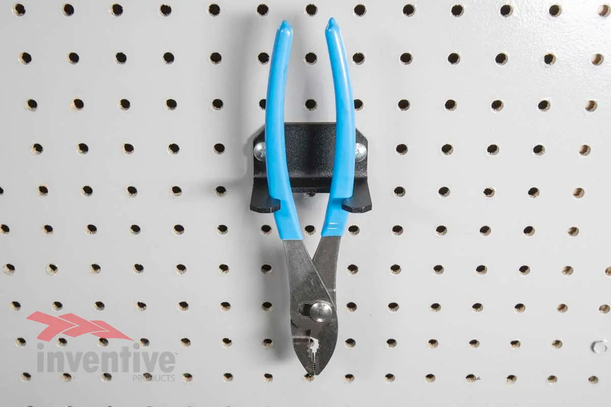 single plier holder pegboard wall