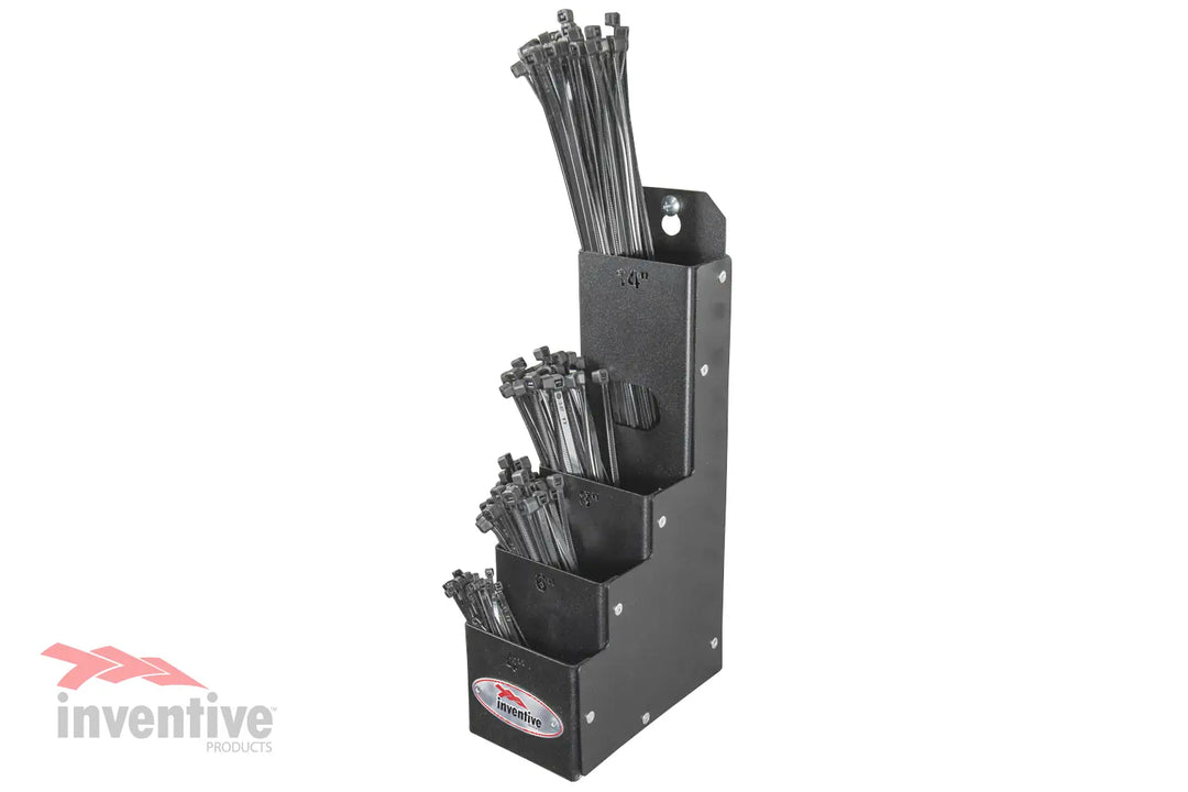 tiered zip tie holder organizer