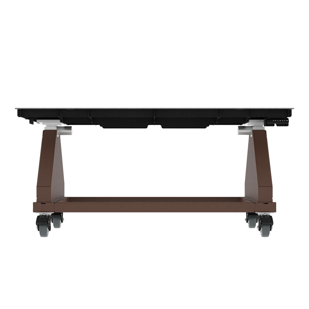 Steel // 72" // Brown