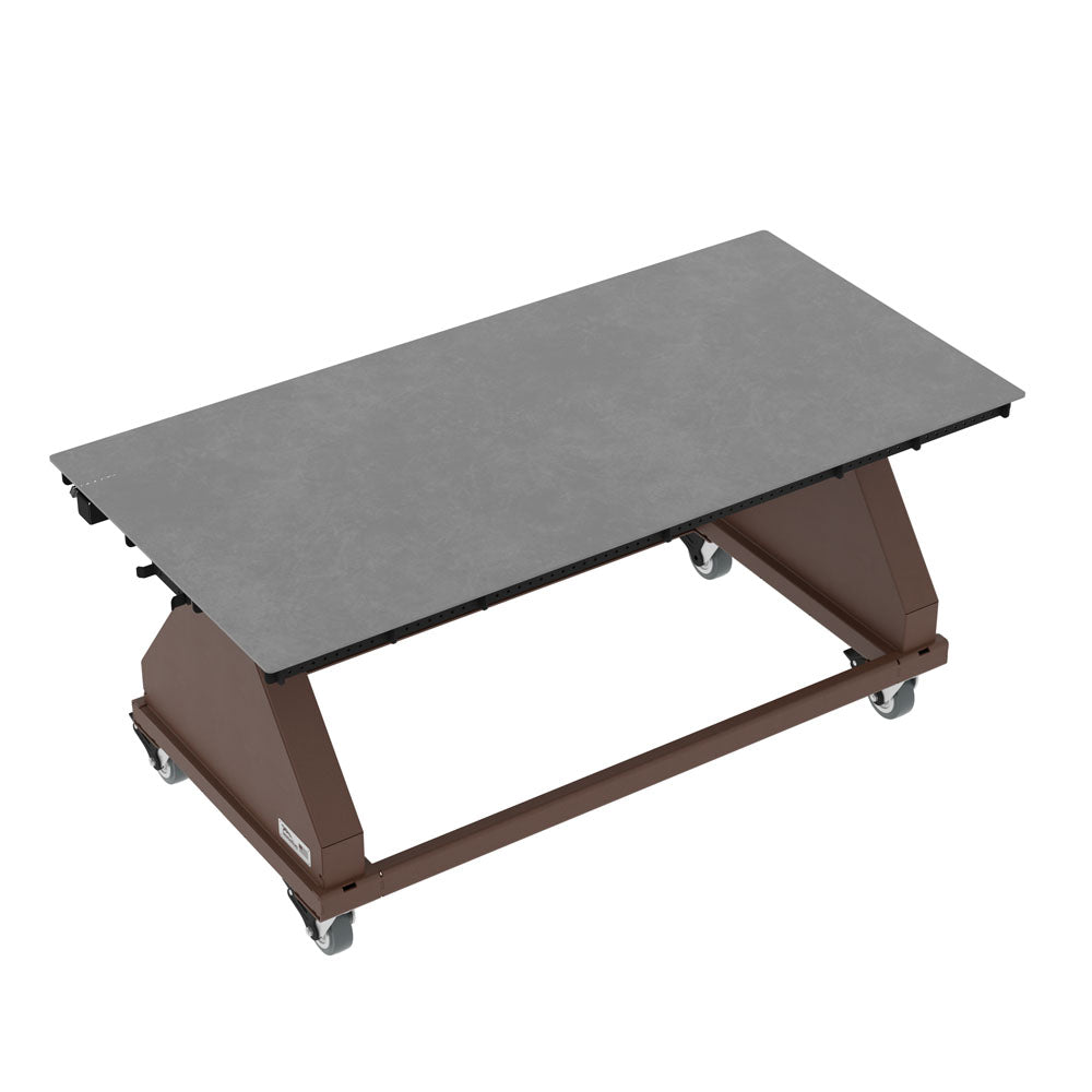 Steel // 72" // Brown