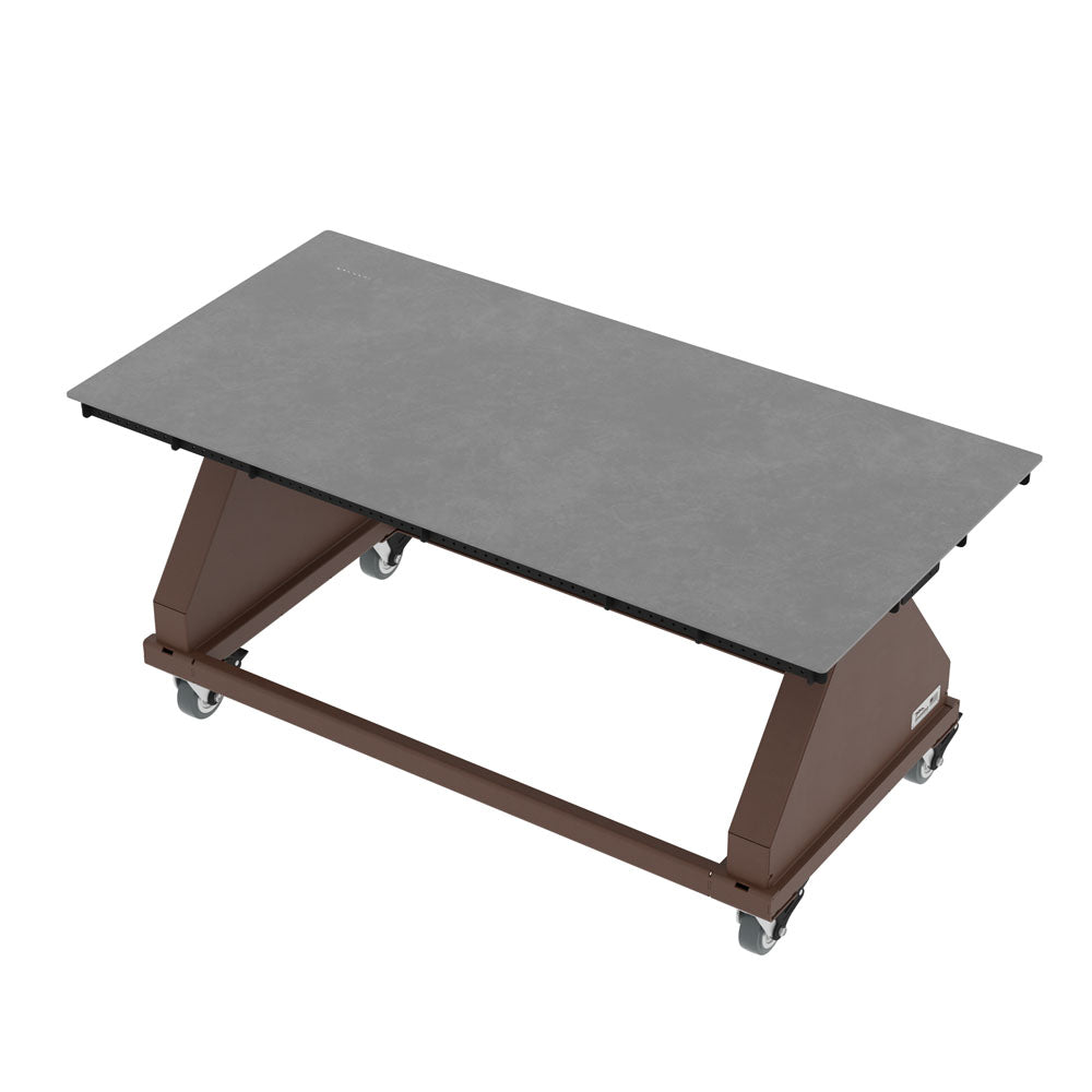 Steel // 72" // Brown