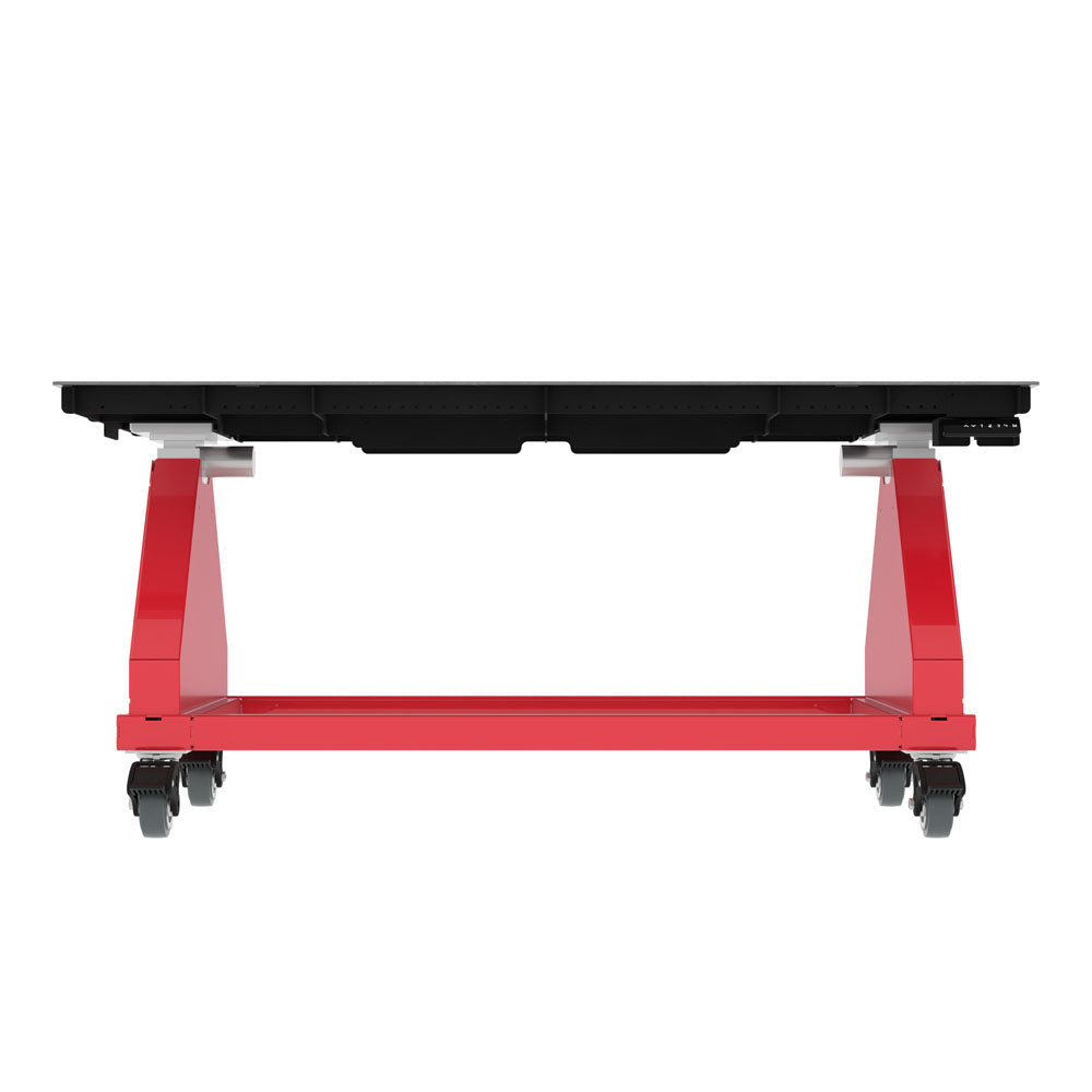 Steel // 72" // Red