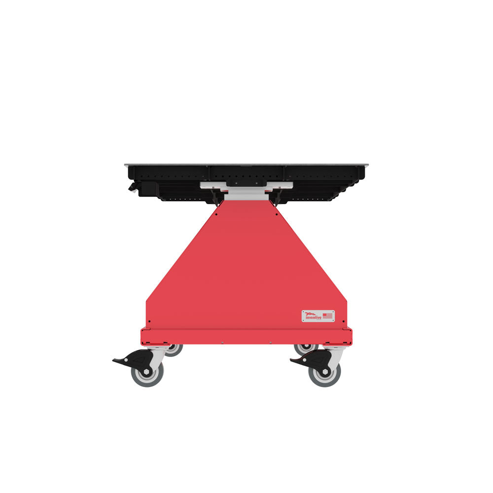 Steel // 72" // Red