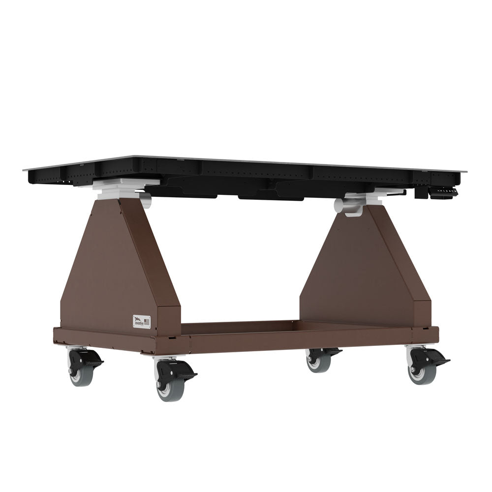 Steel // 60" // Brown