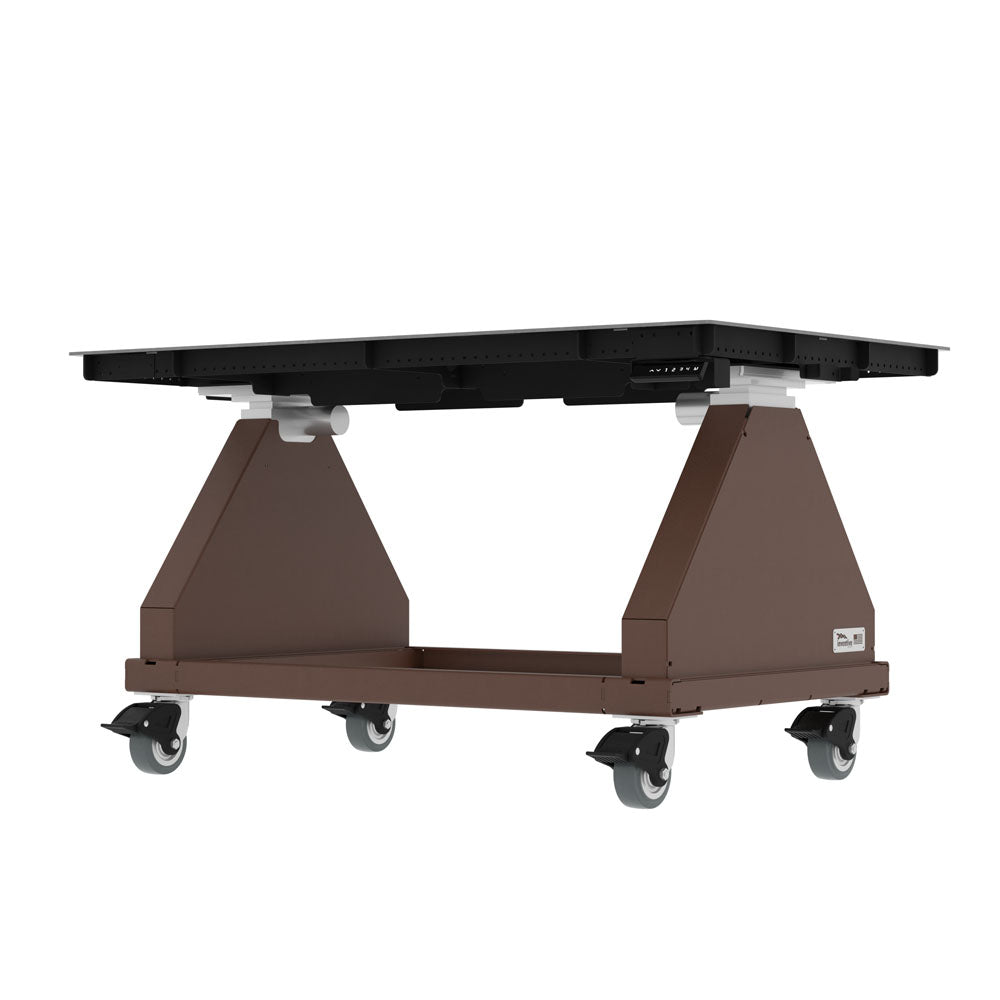 Steel // 60" // Brown