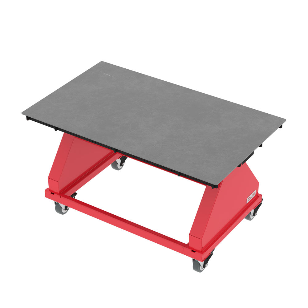 Steel // 60" // Red
