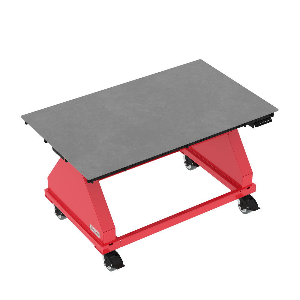 Steel // 60" // Red