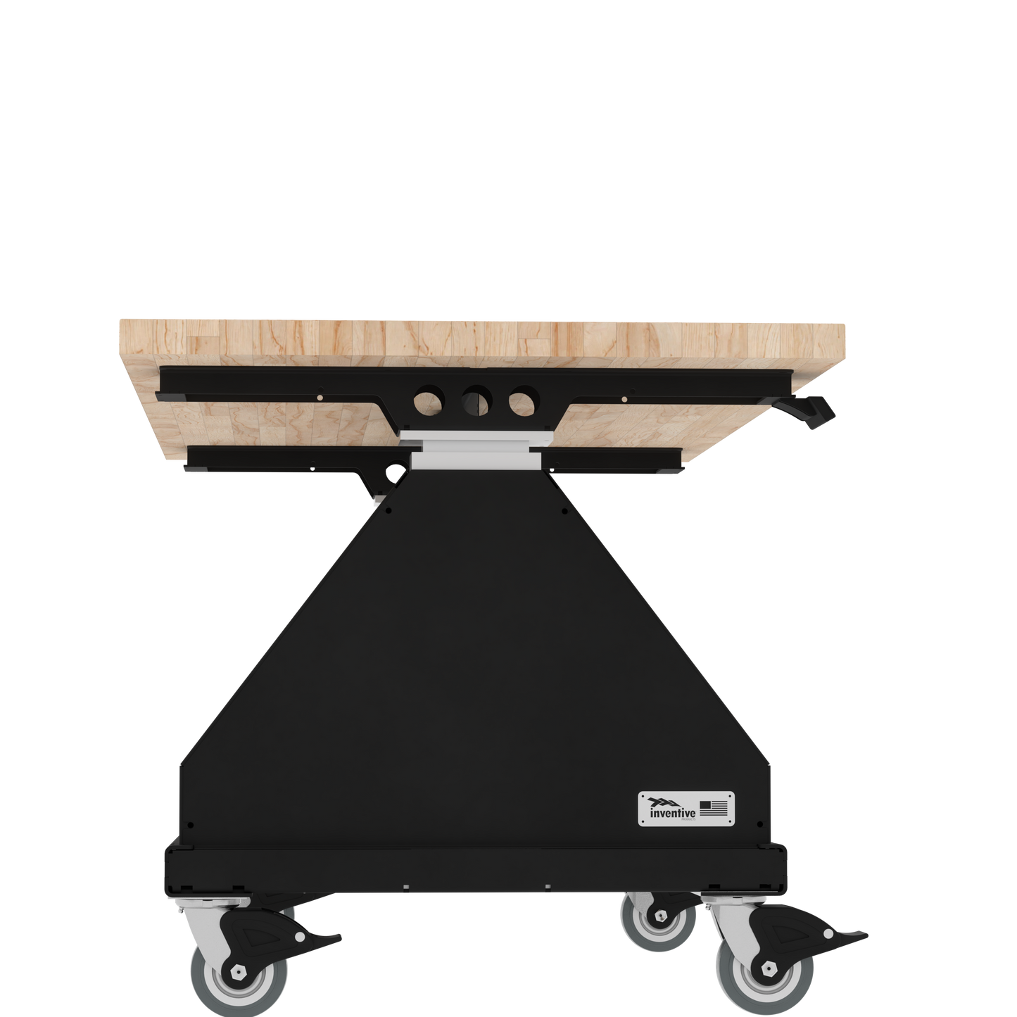Wood // 70" // Black