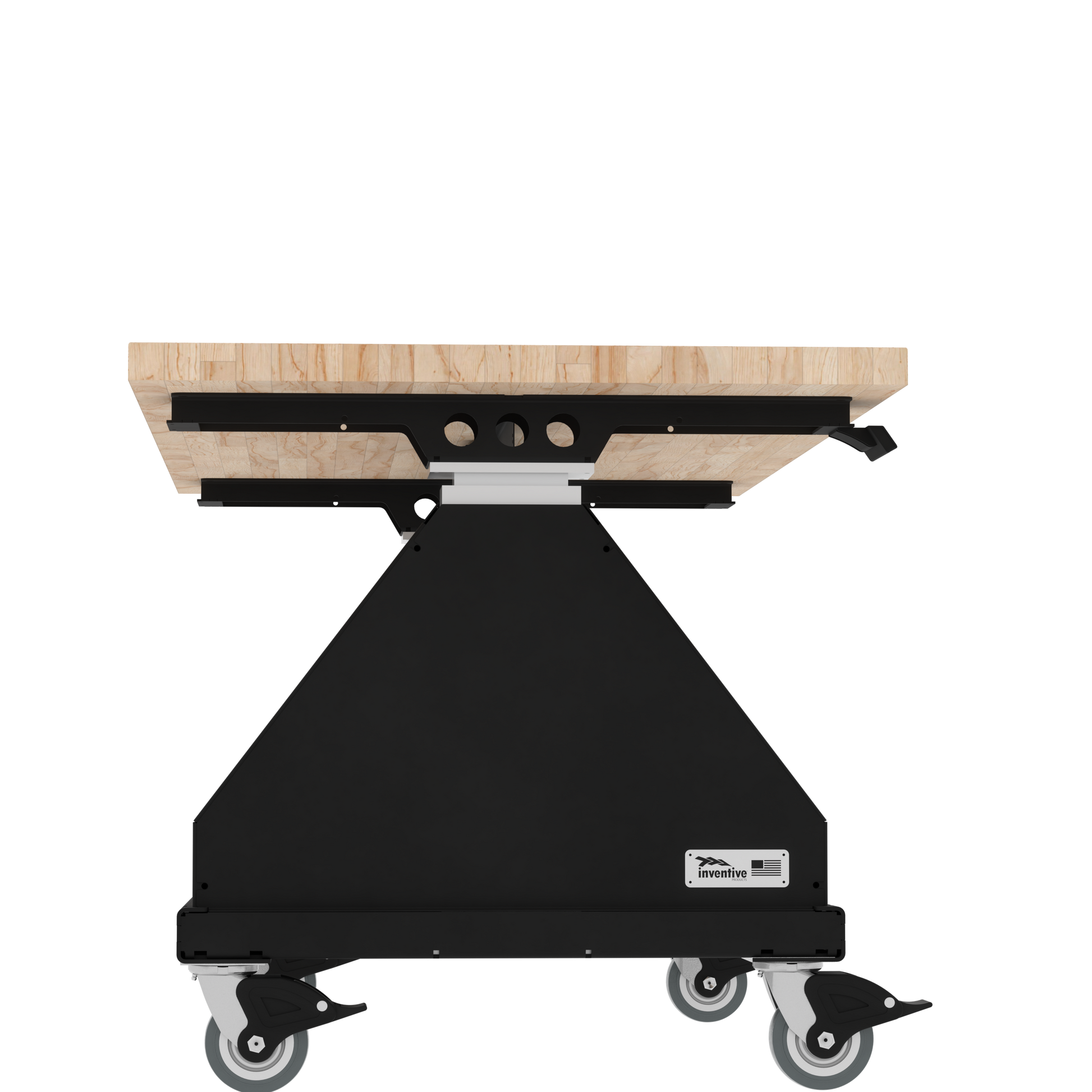 Wood // 70" // Black