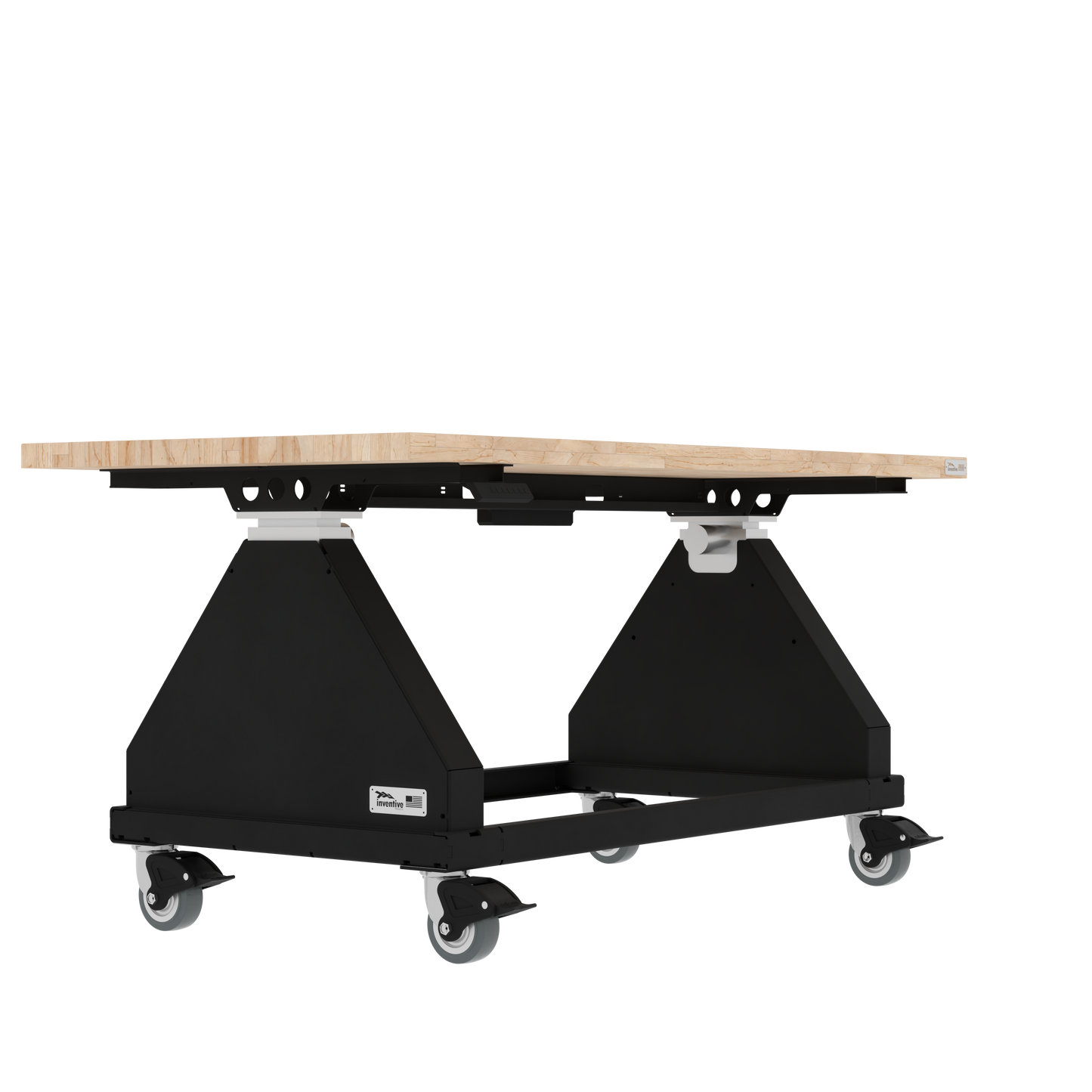 Wood // 70" // Black
