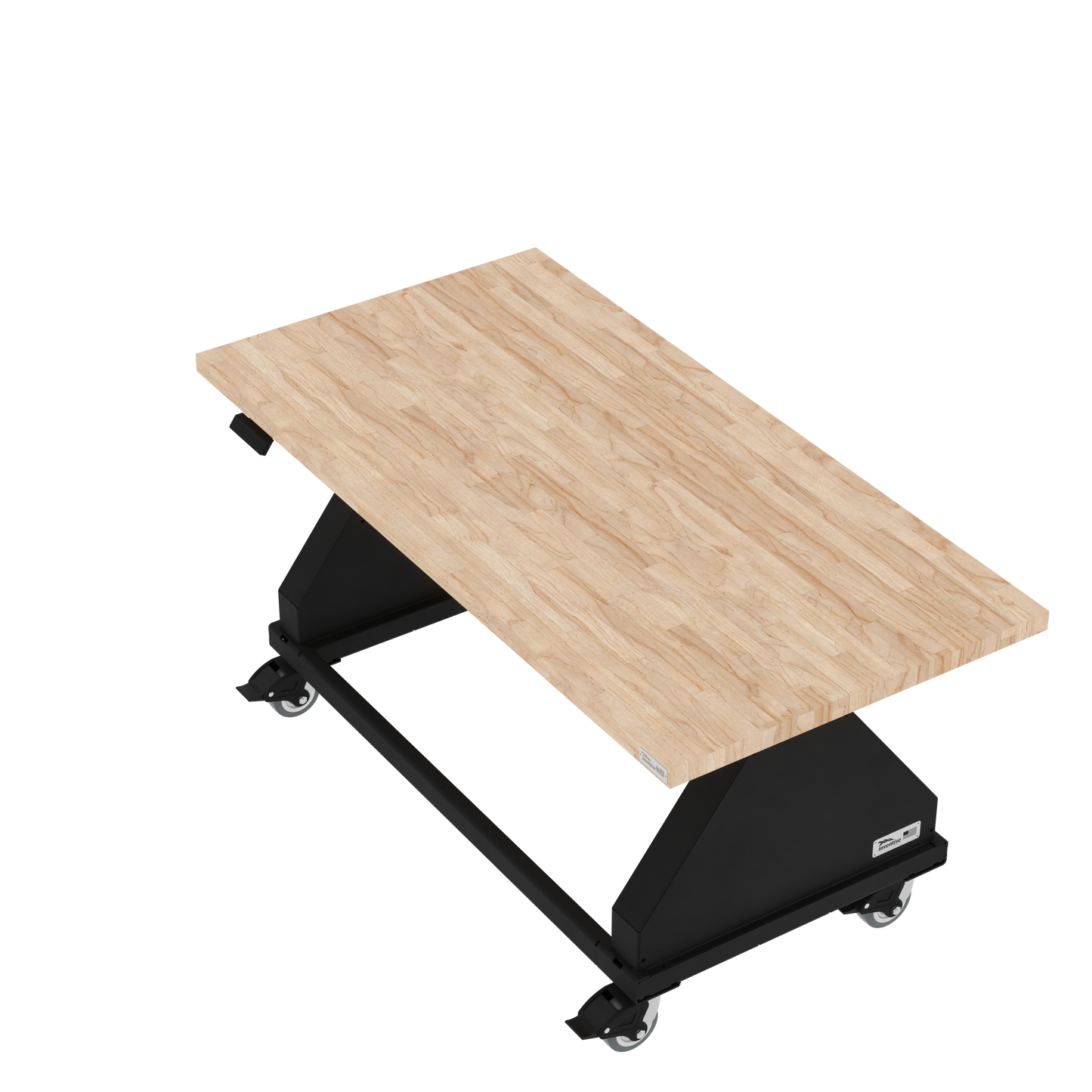 Wood // 70" // Black