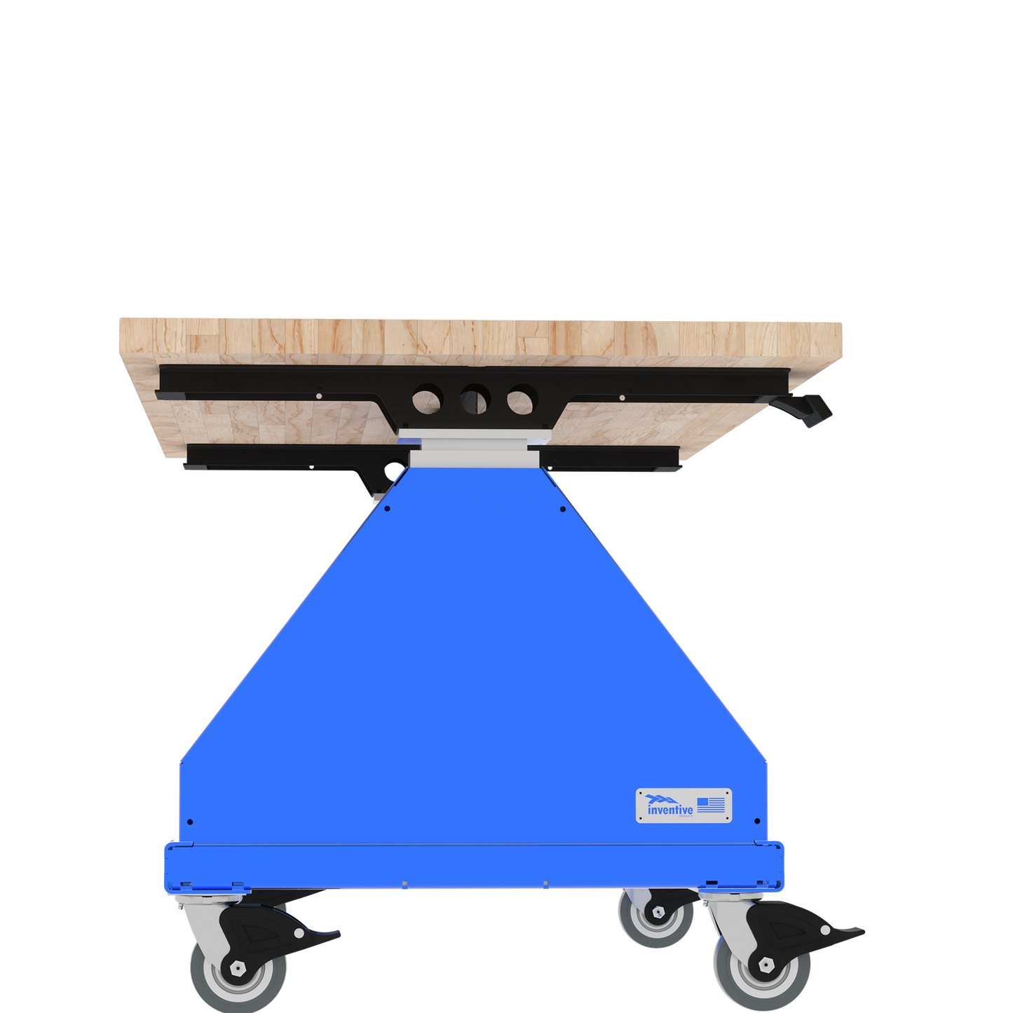 Wood // 70" // Blue