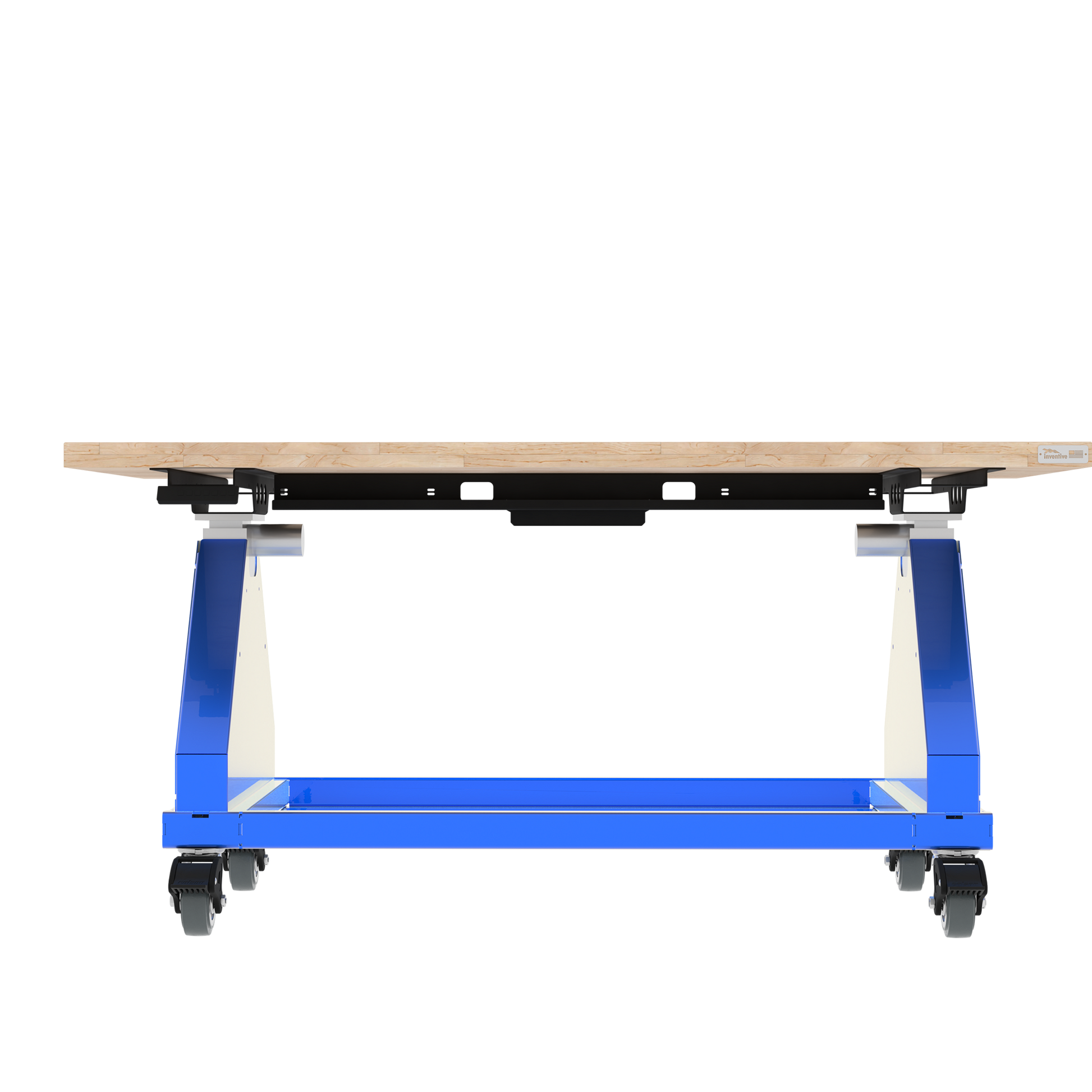 Wood // 70" // Blue