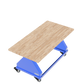 Wood // 70" // Blue
