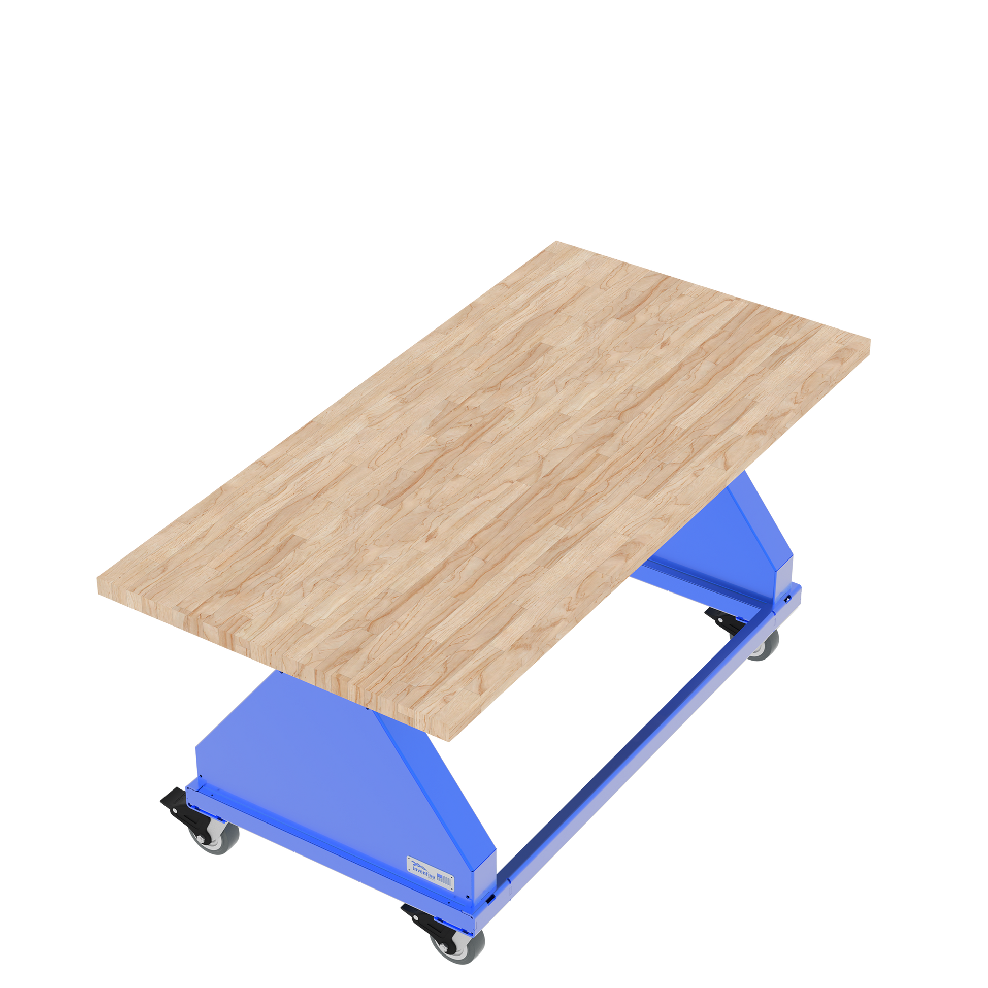 Wood // 70" // Blue