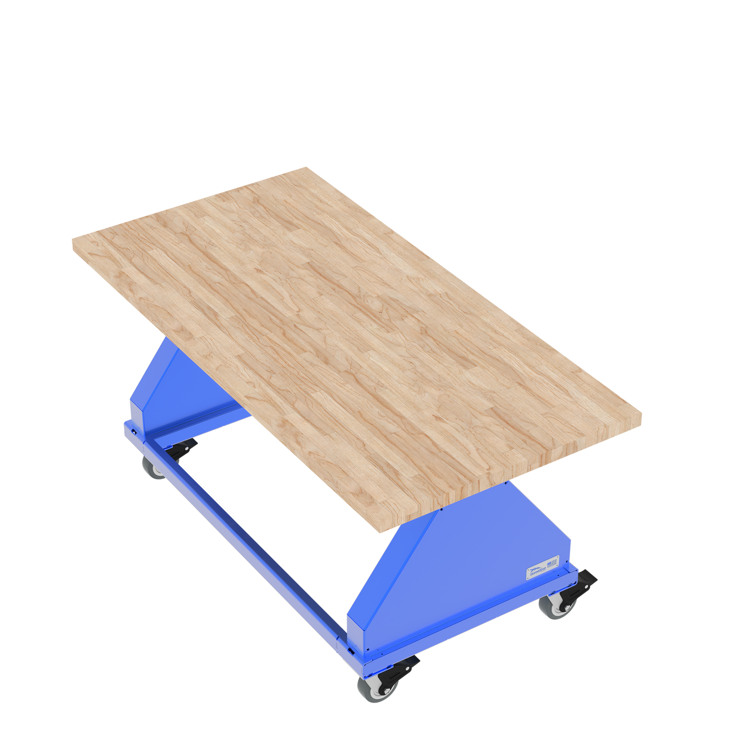 Wood // 70" // Blue