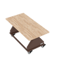 Wood // 70" // Brown