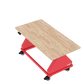 Wood // 70" // Red