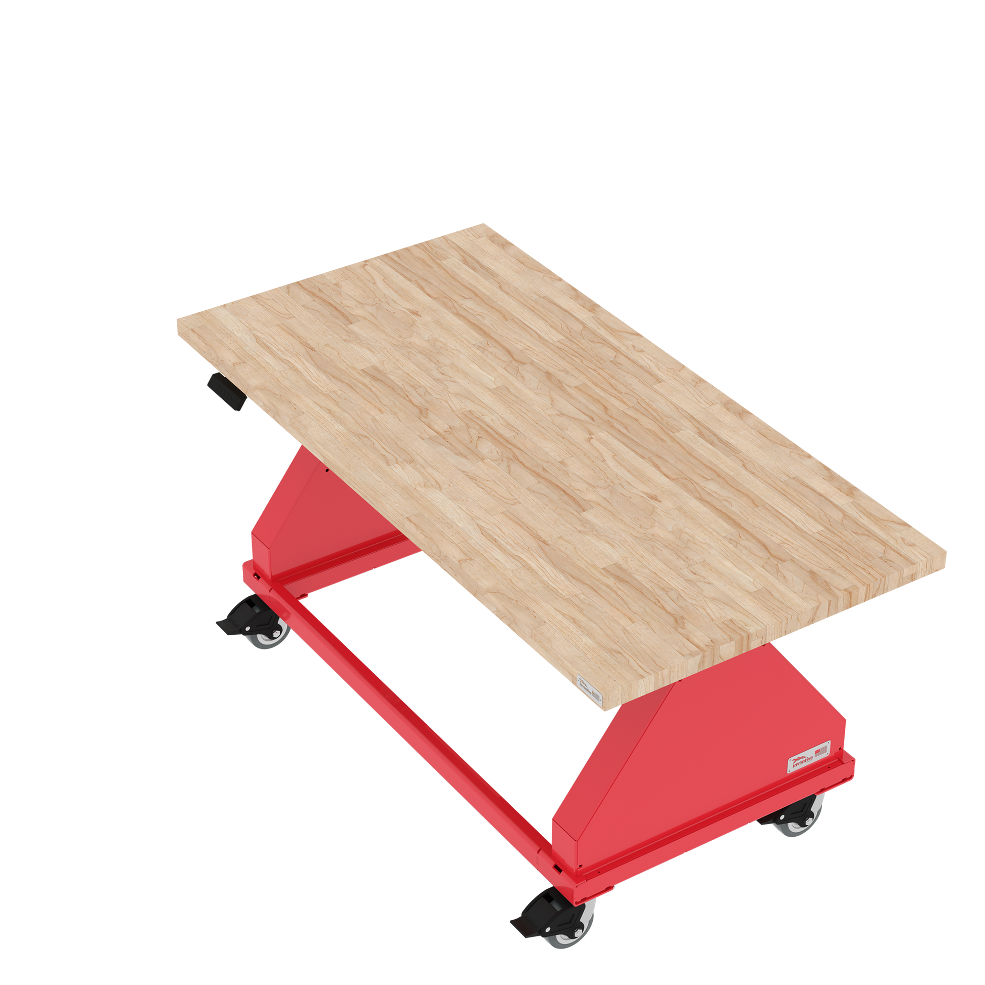Wood // 70" // Red