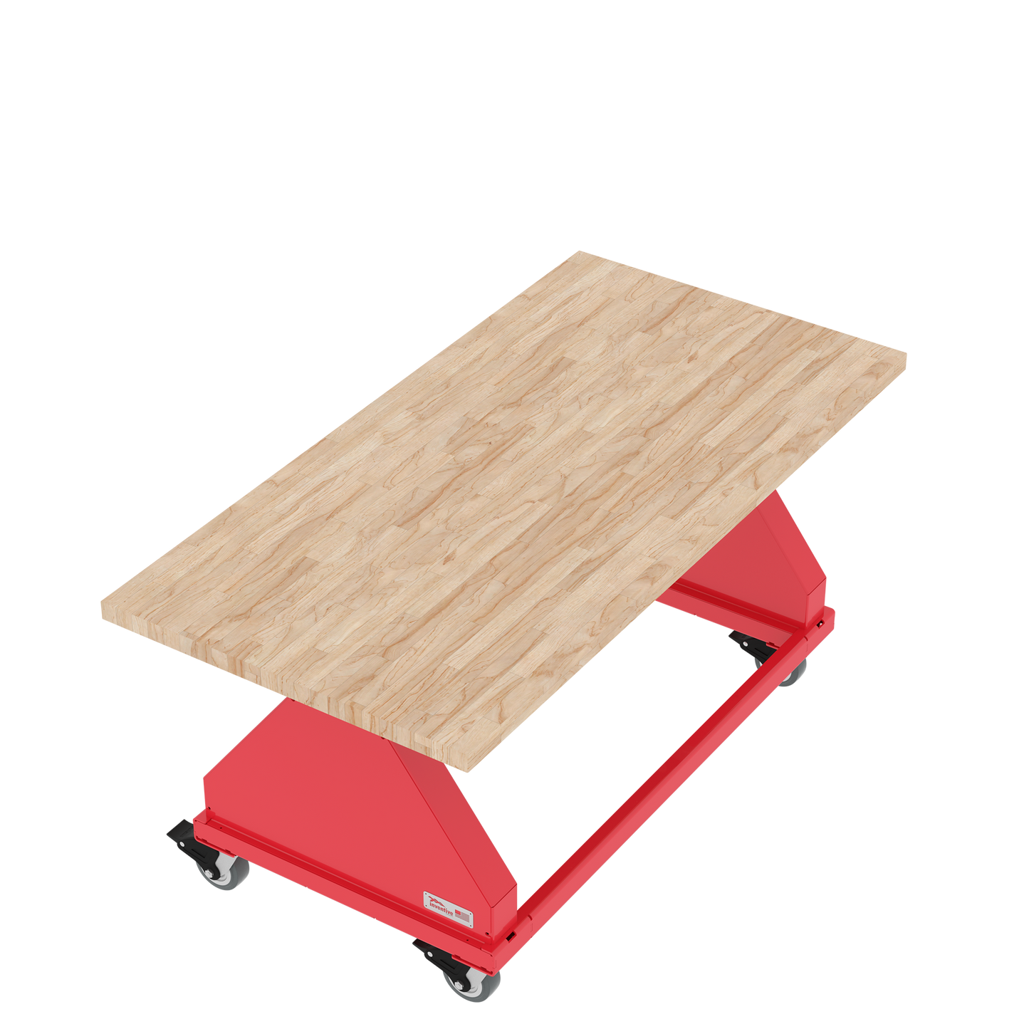 Wood // 70" // Red