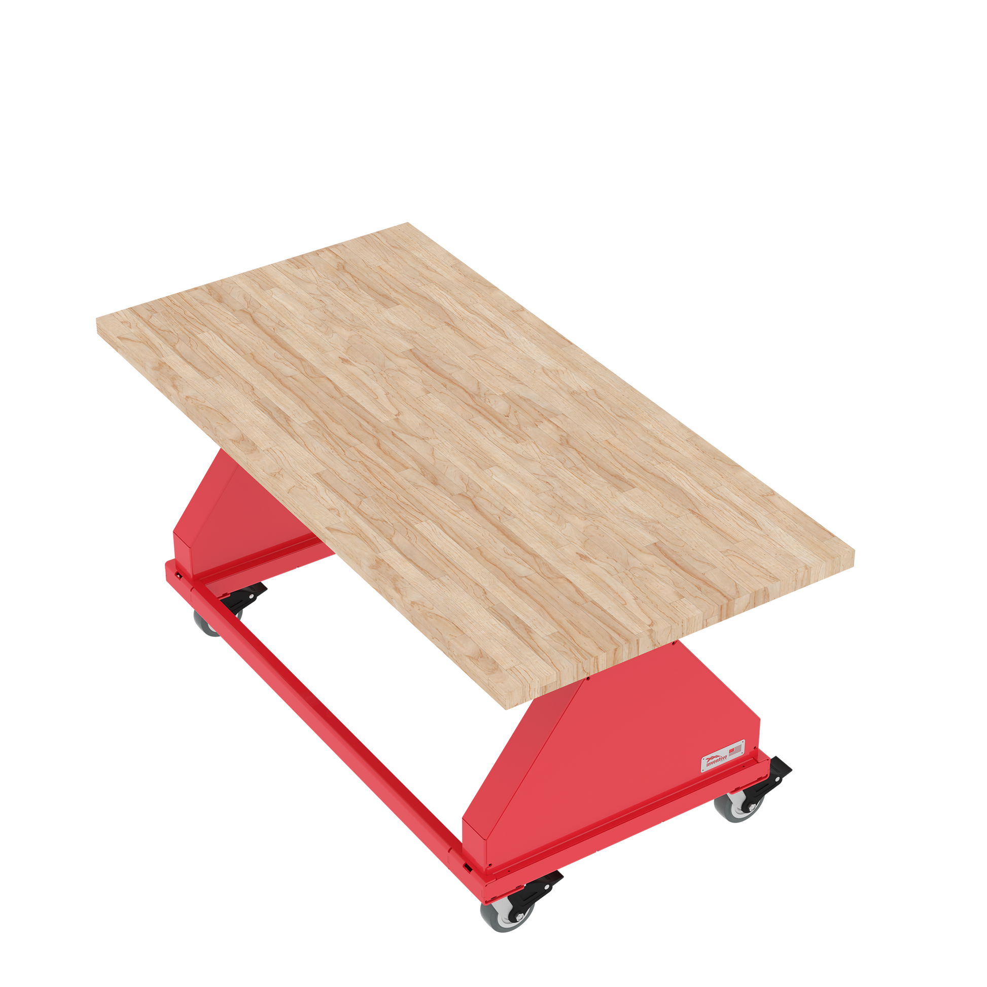 Wood // 70" // Red