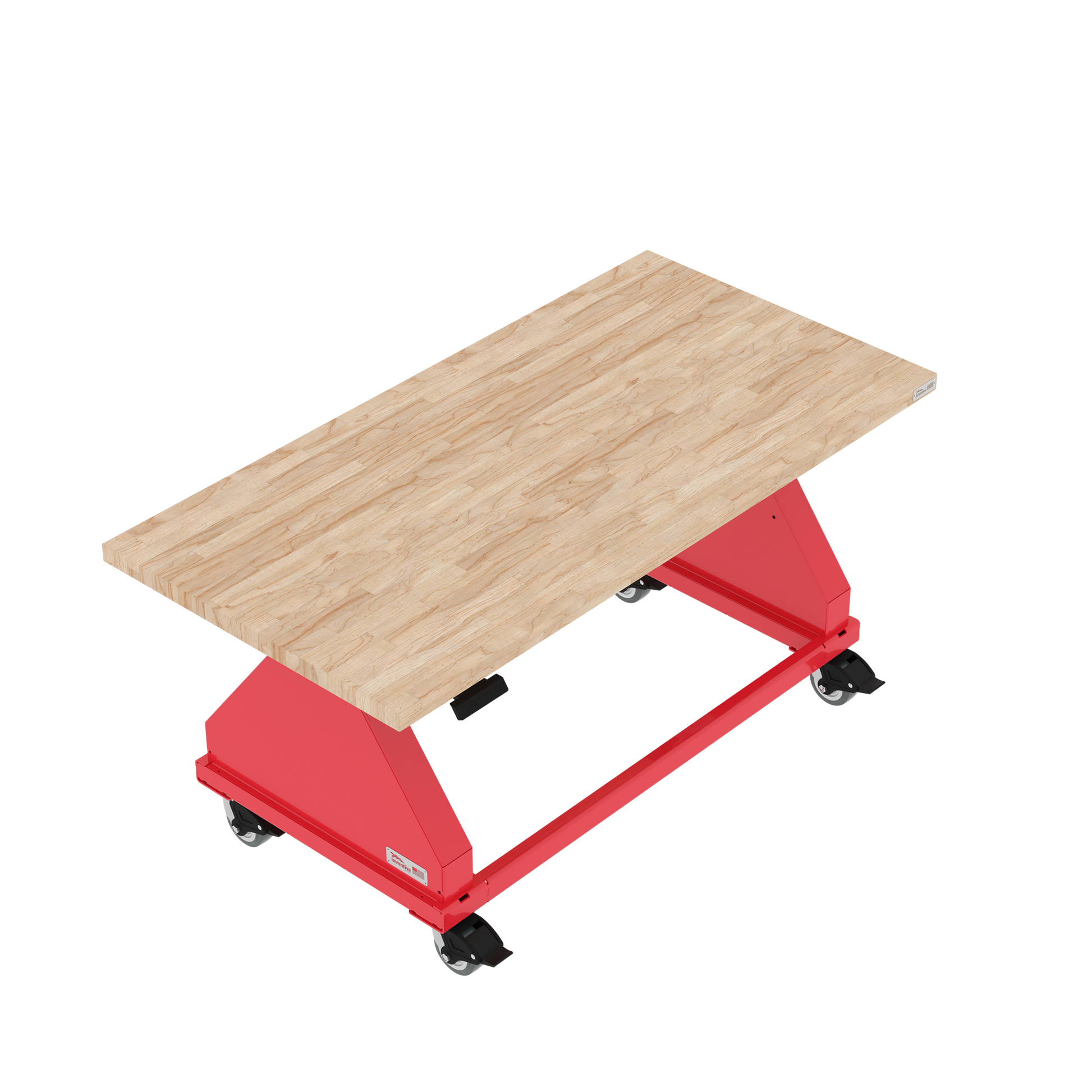 Wood // 70" // Red