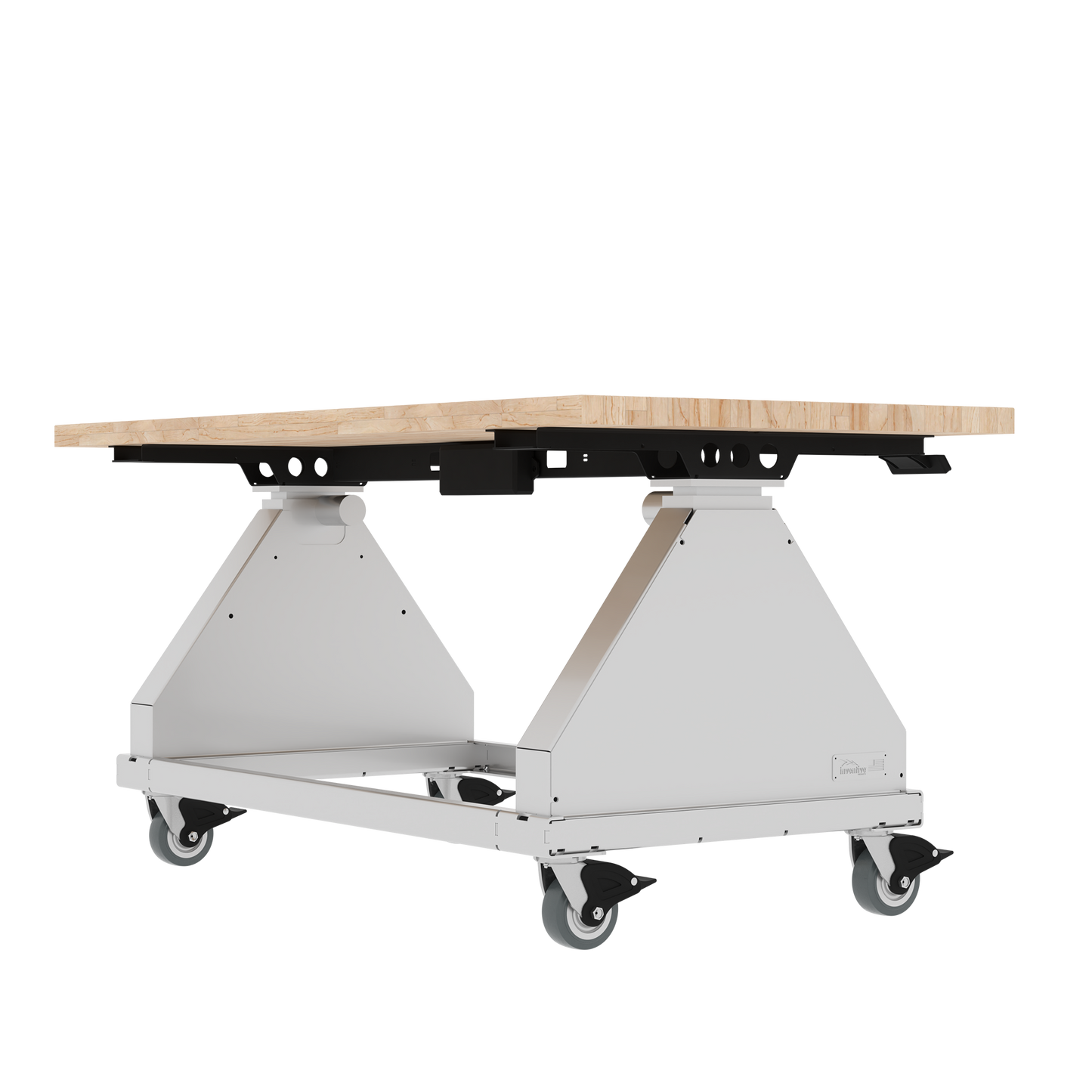 Wood // 70" // Silver