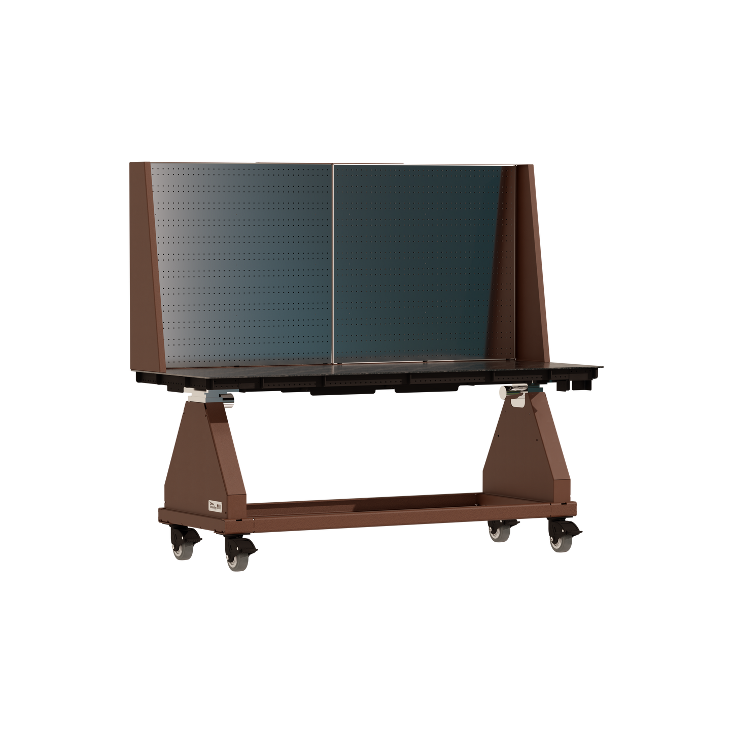 80" // Brown // Pegboard // None