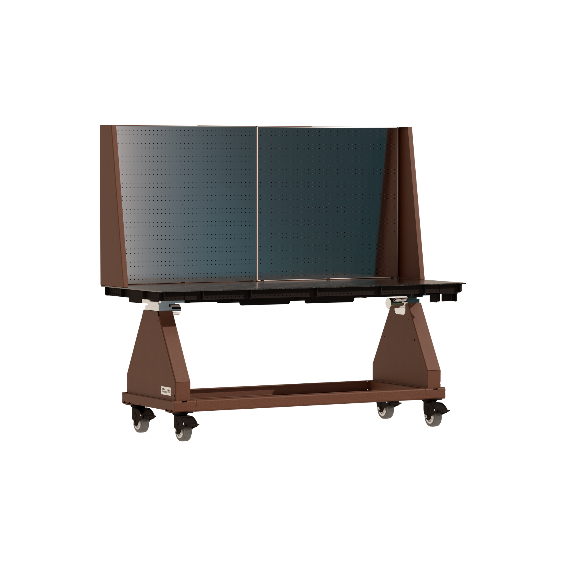 80" // Brown // Pegboard // None