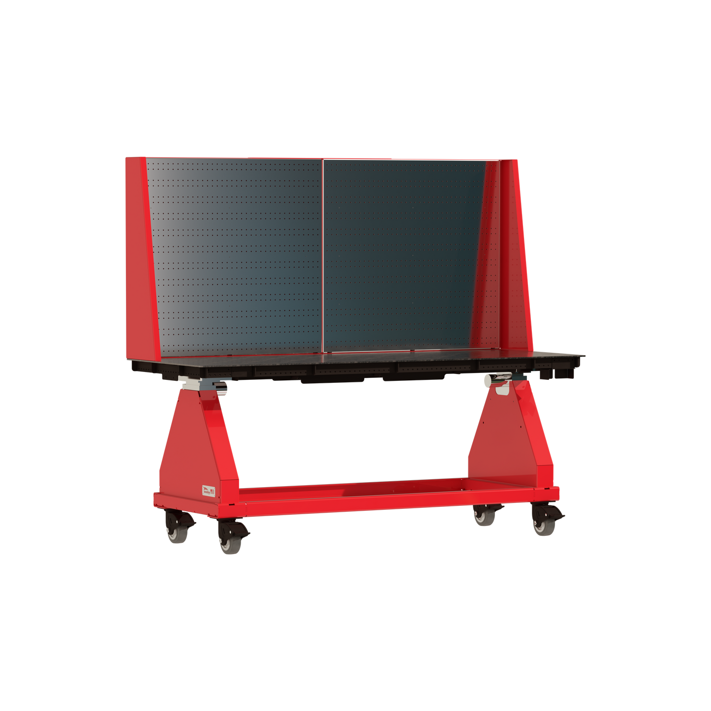 80" // Red // Pegboard // None