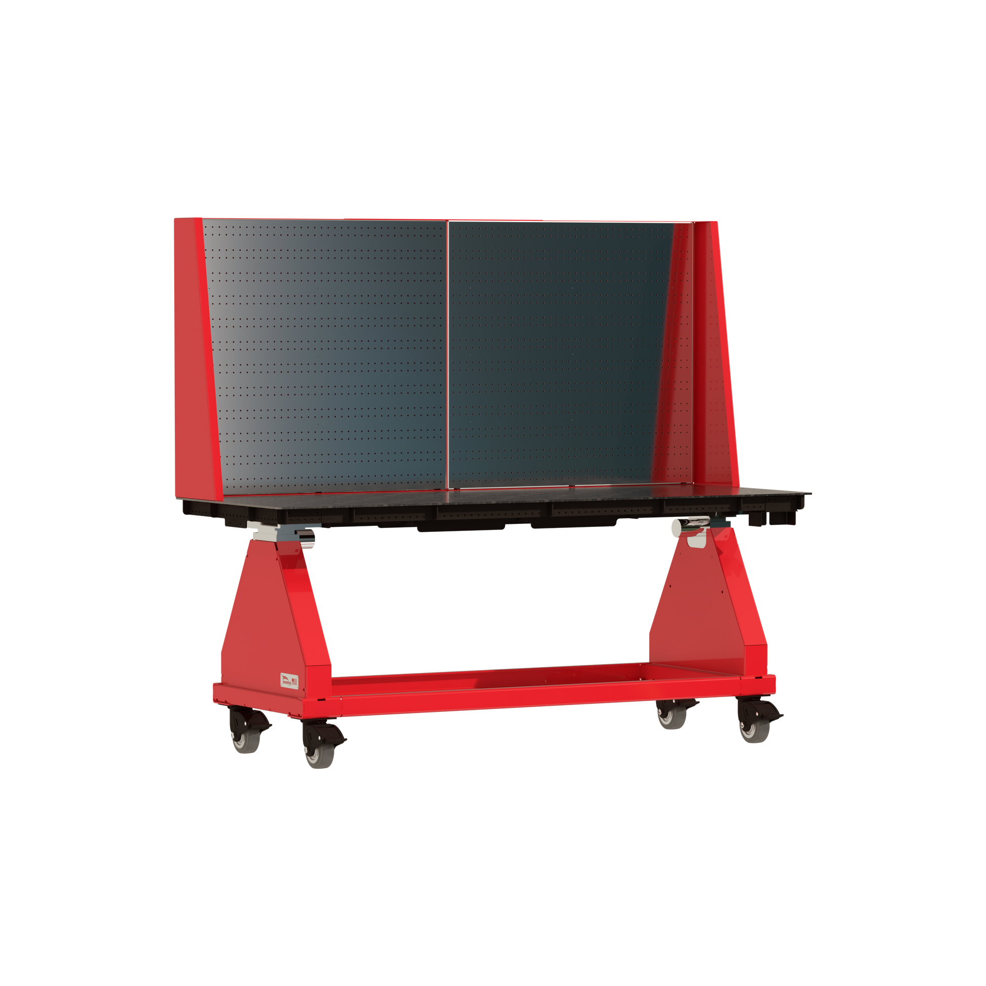 80" // Red // Pegboard // None