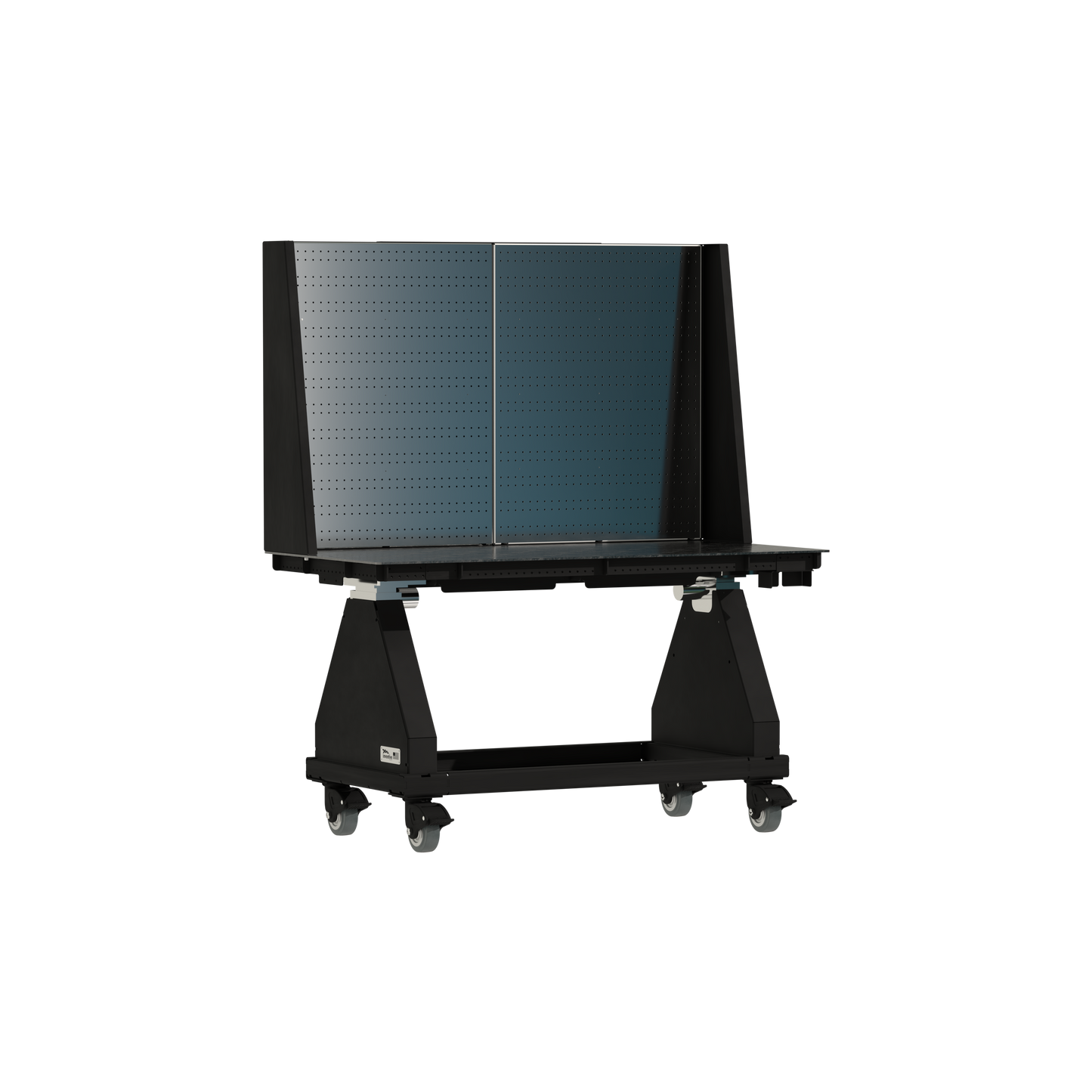 60" // Black // Pegboard // None
