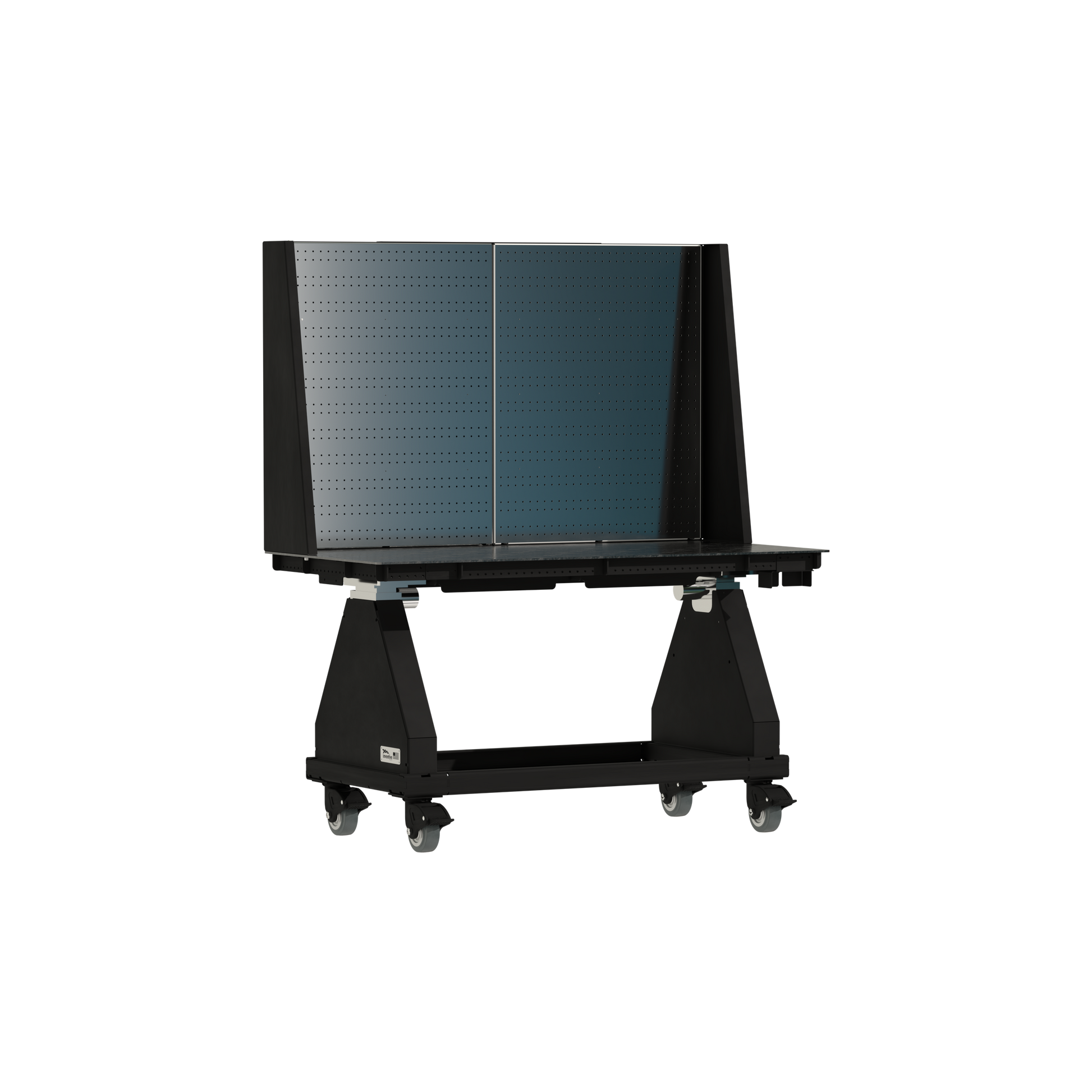60" // Black // Pegboard // None