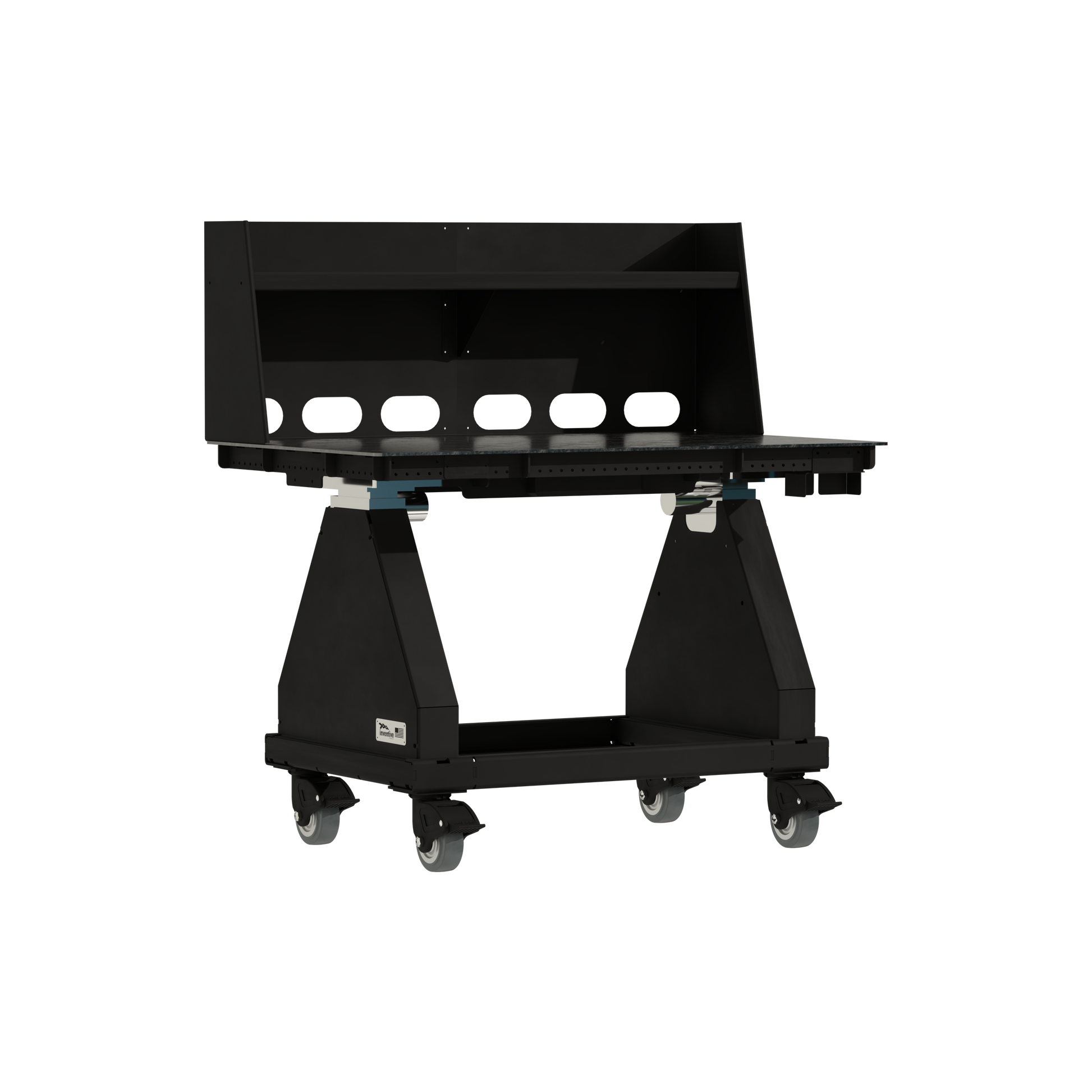 48" // Black // Backstop // None