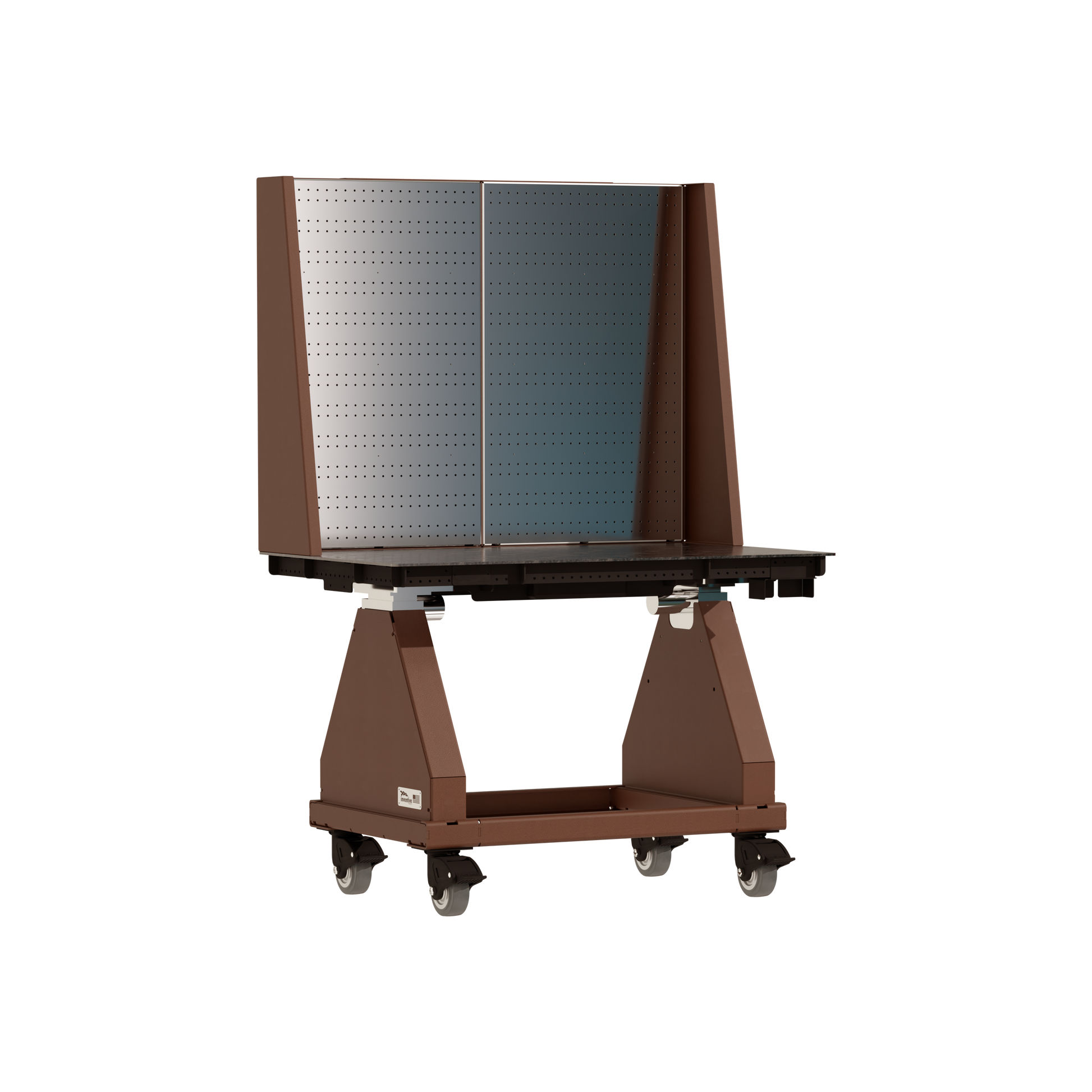 48" // Brown // Pegboard // None