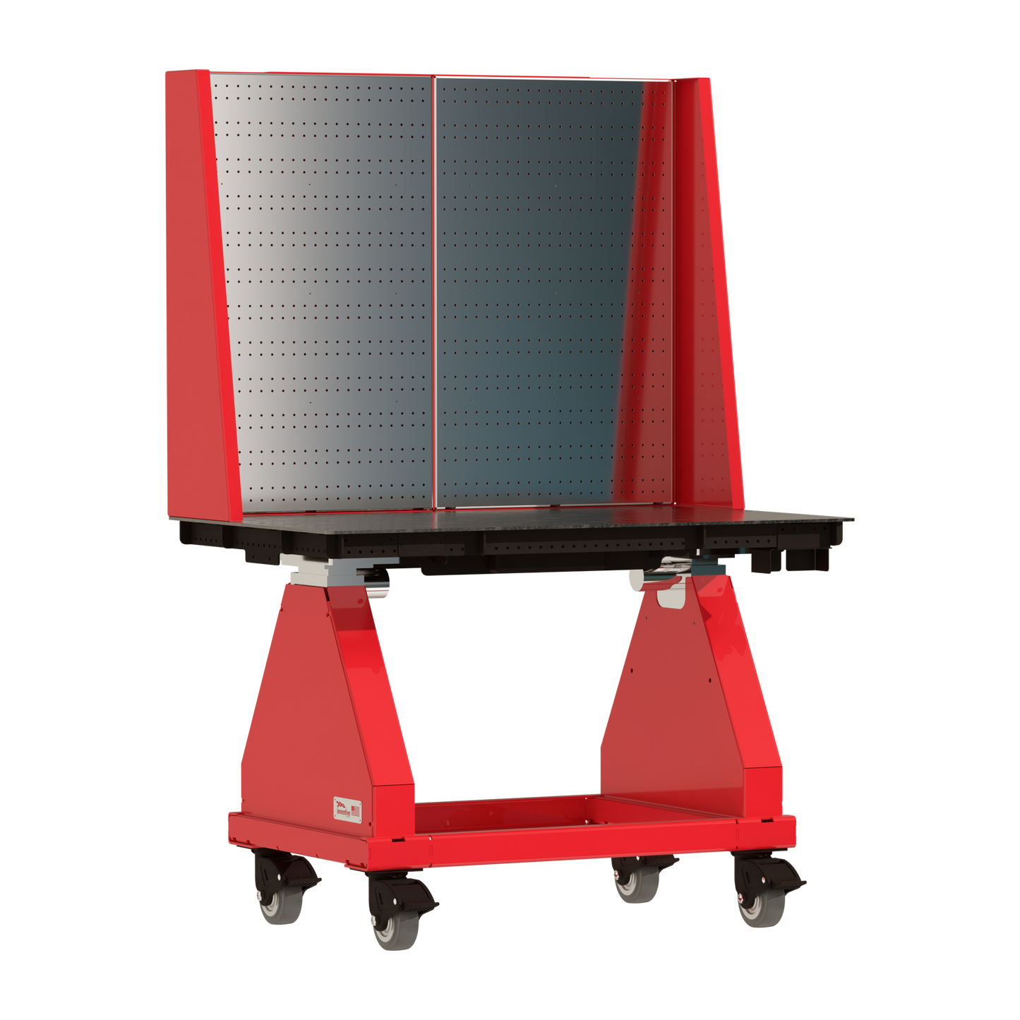 48" // Red // Pegboard // None