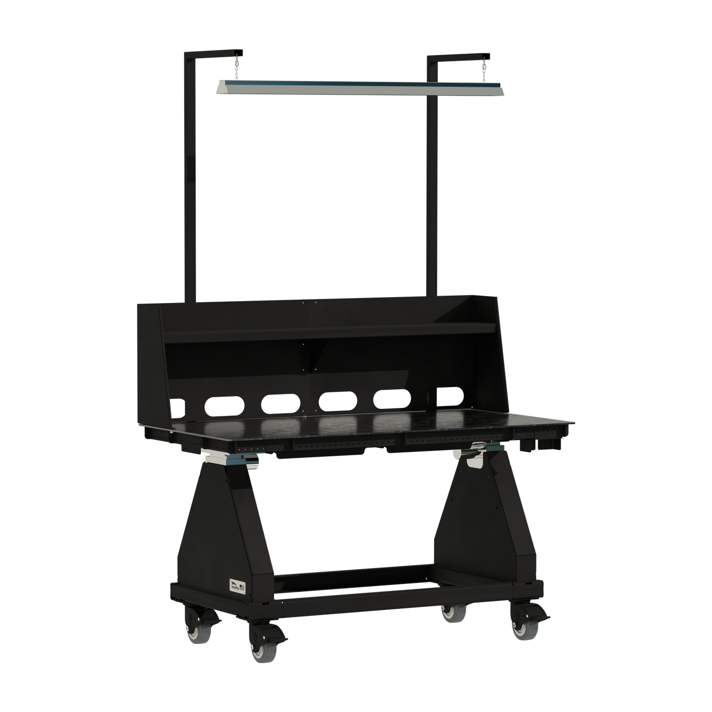 60" // Black // Backstop // Light