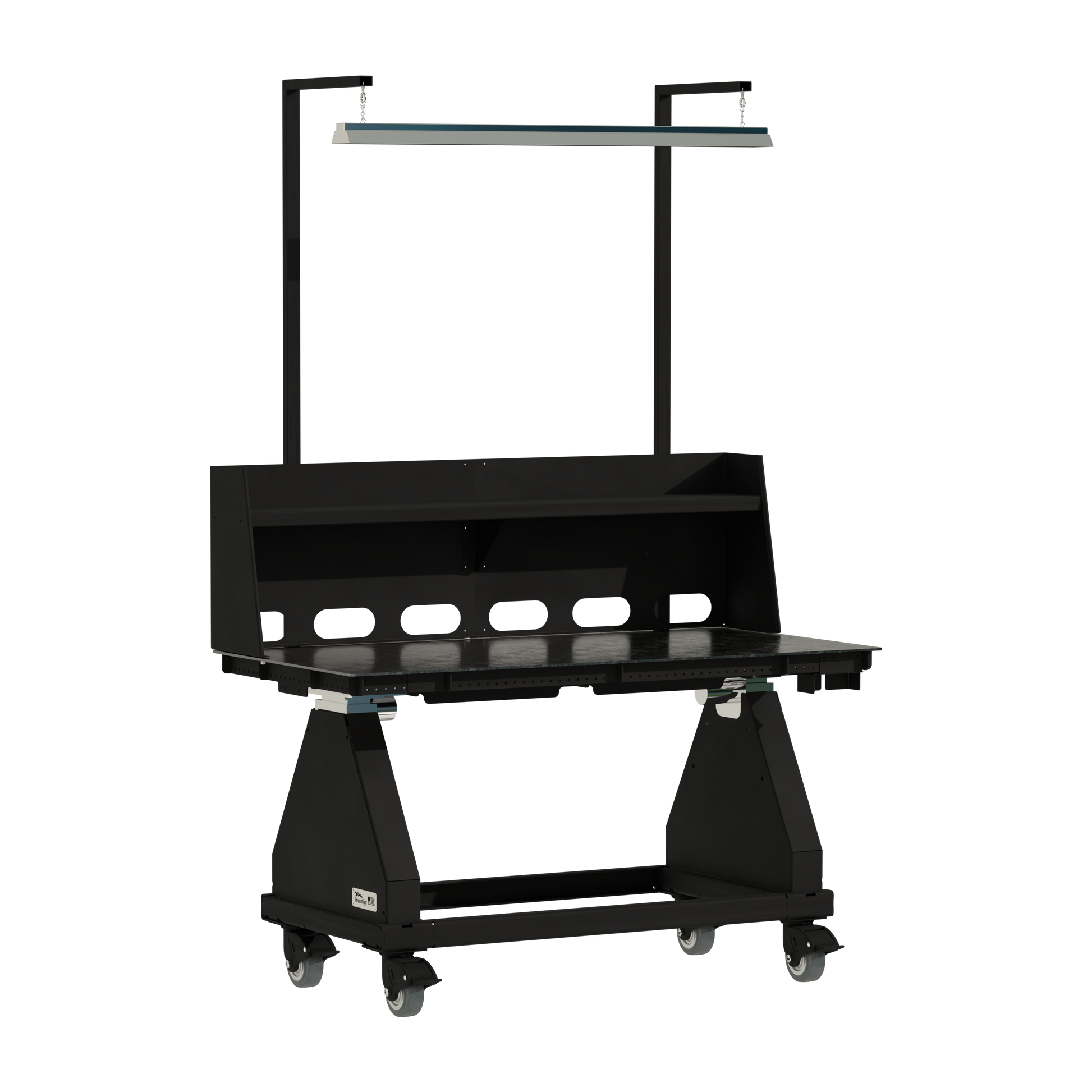 60" // Black // Backstop // Light
