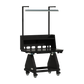 48" // Black // Backstop // Light