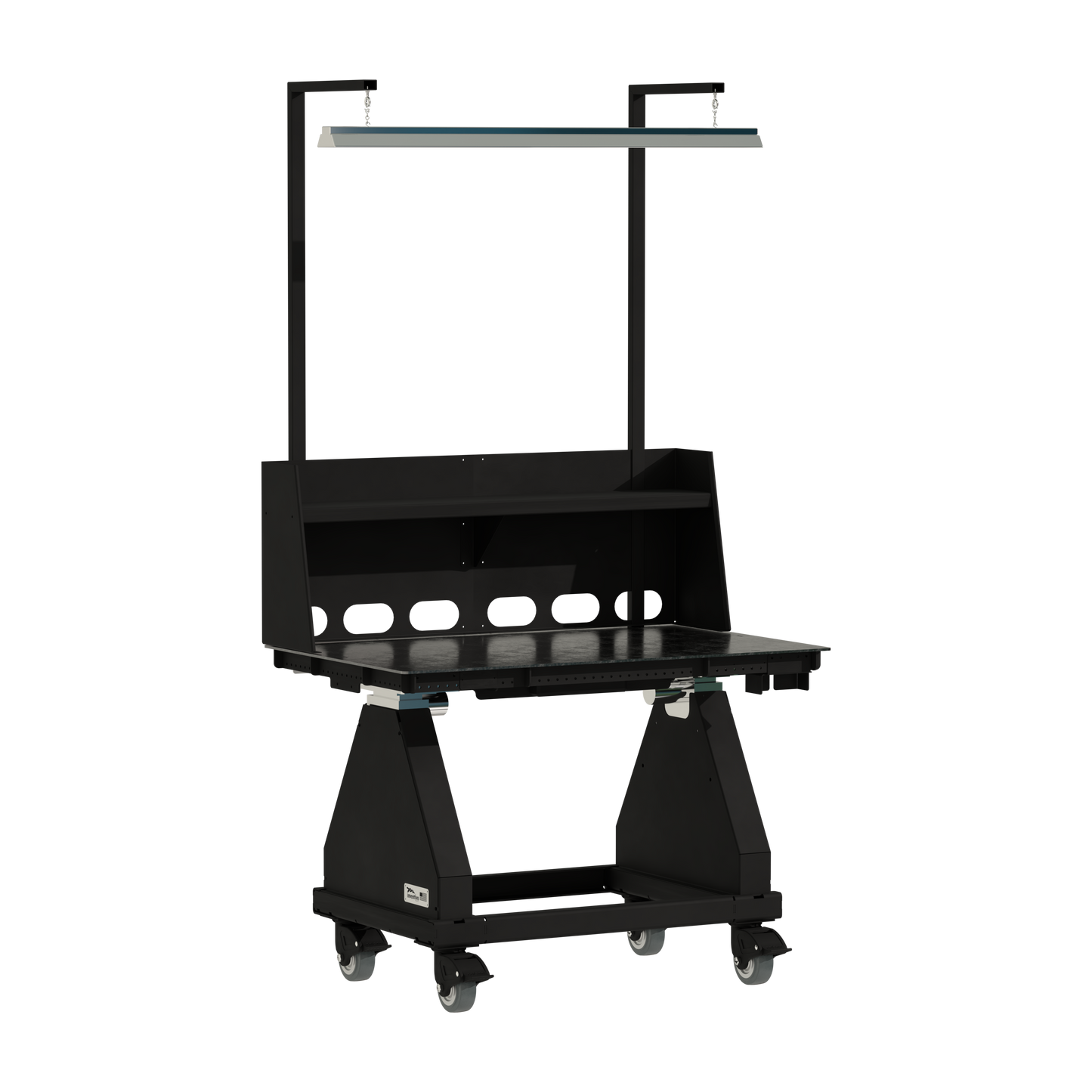 48" // Black // Backstop // Light