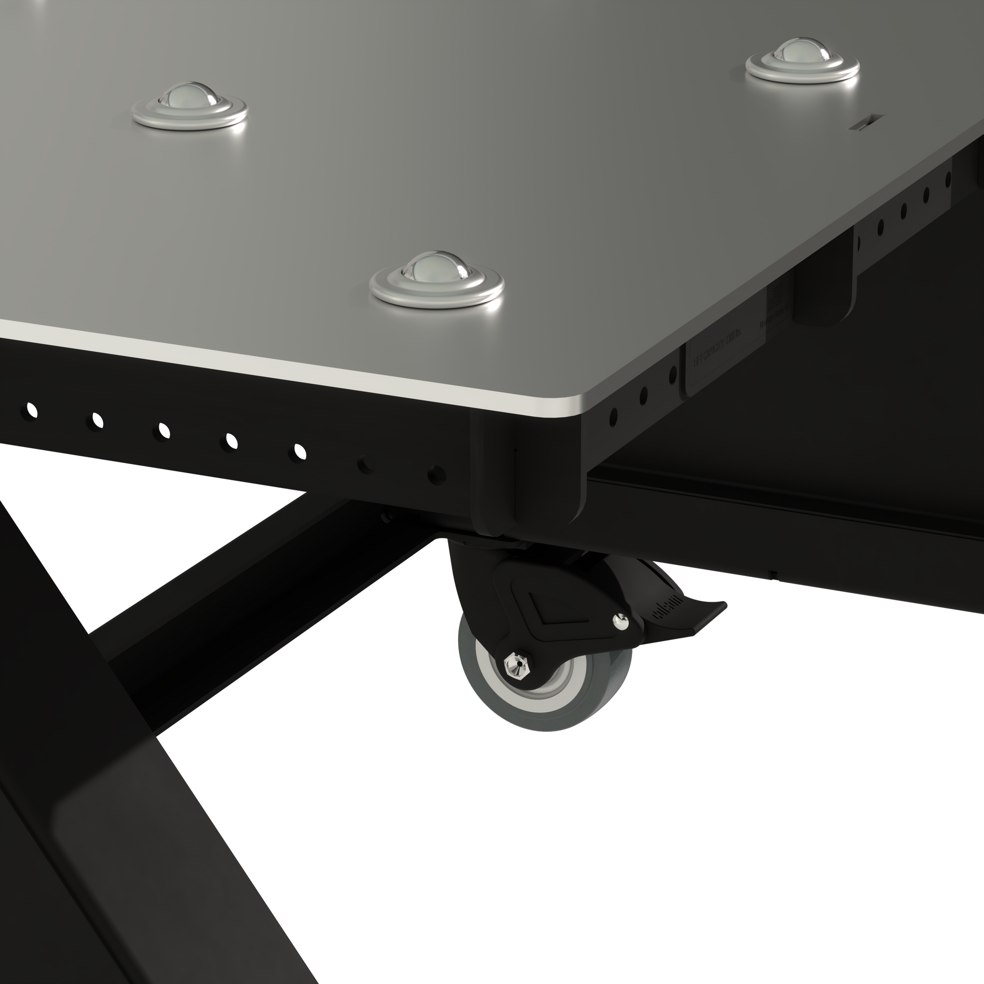 72" // Black // No Glide Transfer