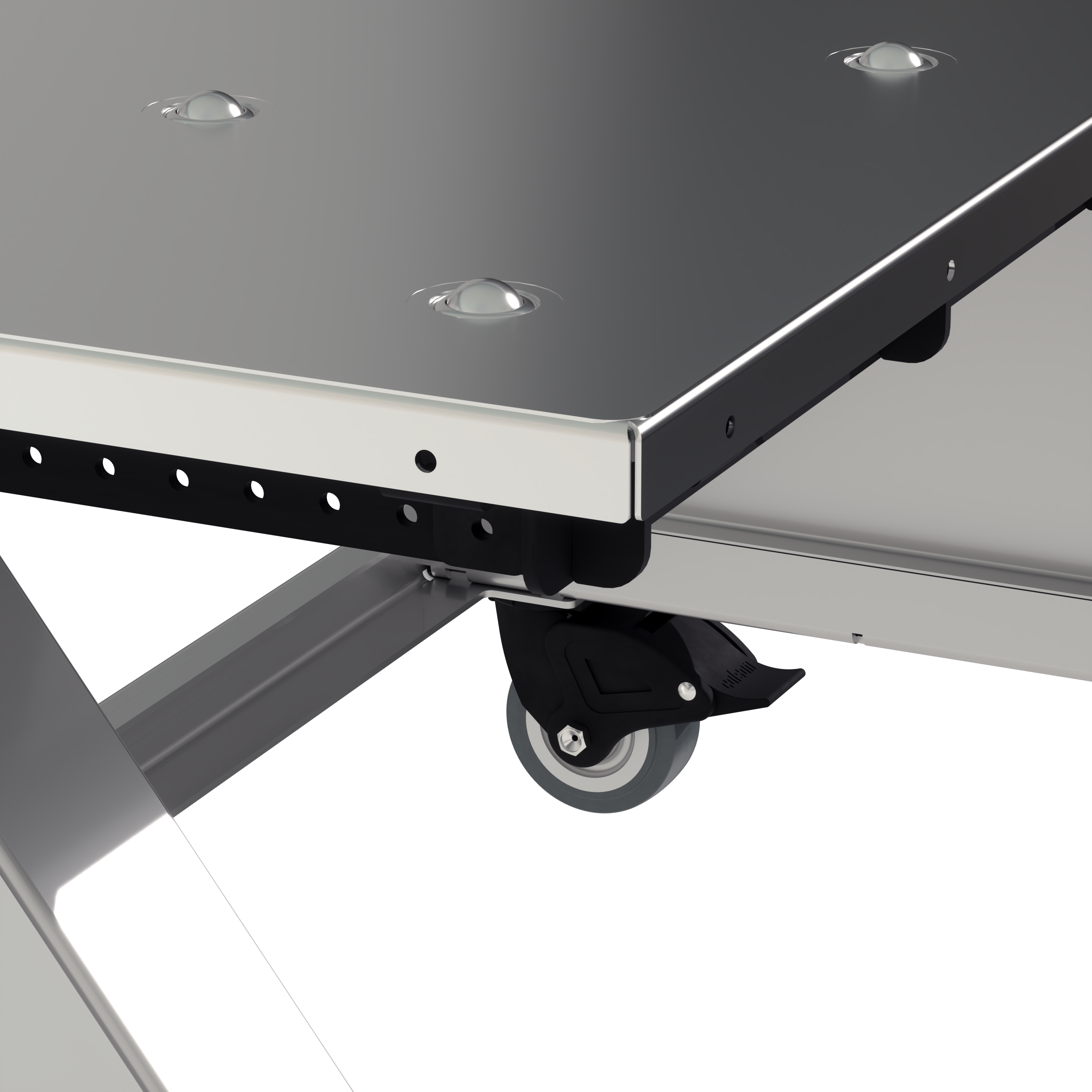 Ball Transfer Table Top Glide Plate - Inventive Products