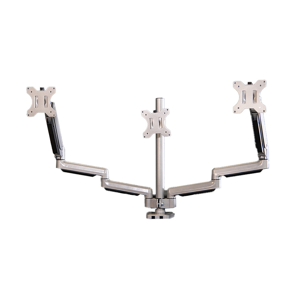 Powerlift™ Work Desk Triple Arm Tabletop Monitor Mount