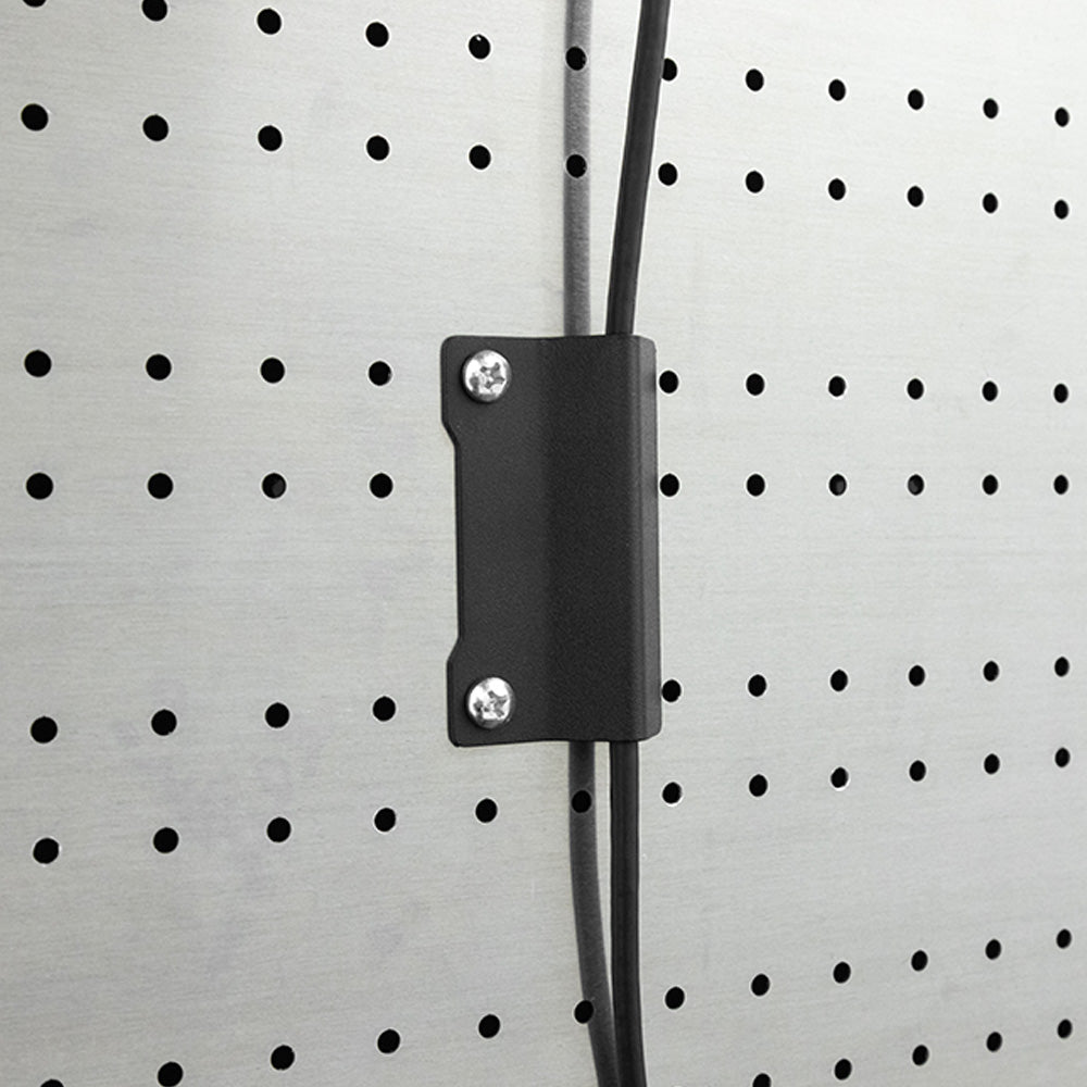 Wire Clamp on pegboard.