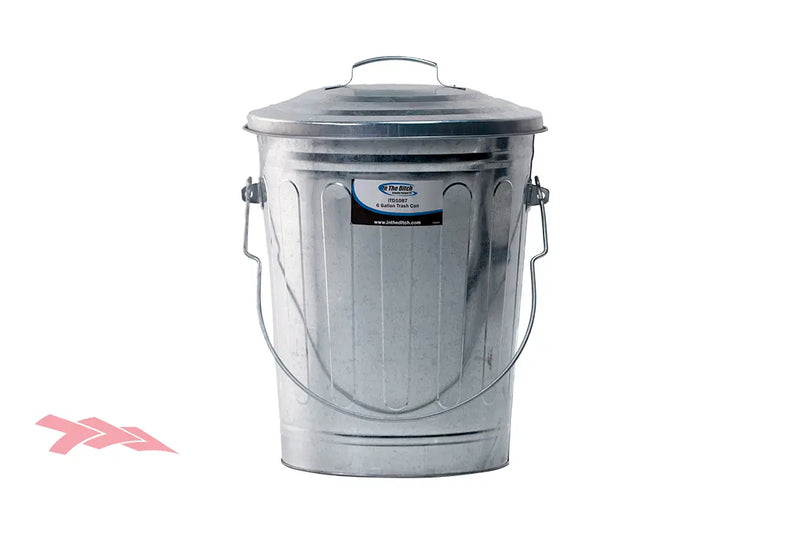 Load image into Gallery viewer, 6gallon trash can with lid

