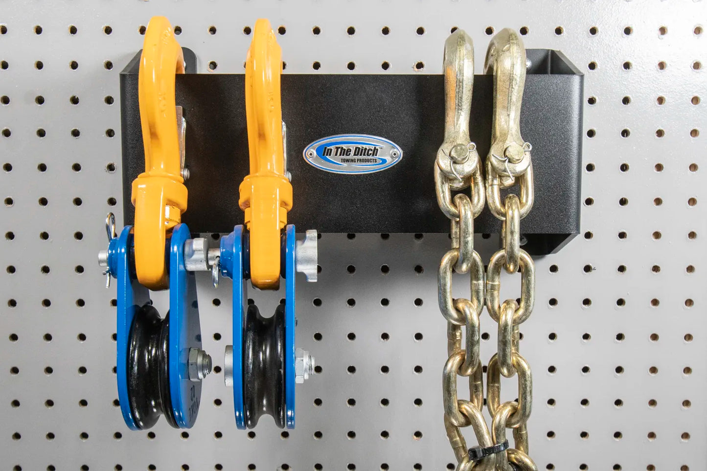 Heavy Duty Chain and Pulley Wall Mount