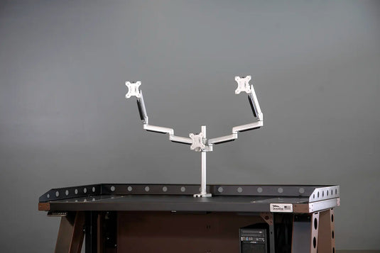 Powerlift™ Office Desk Triple Arm Tabletop Monitor Mount
