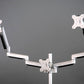 Powerlift™ Work Desk Triple Arm Tabletop Monitor Mount