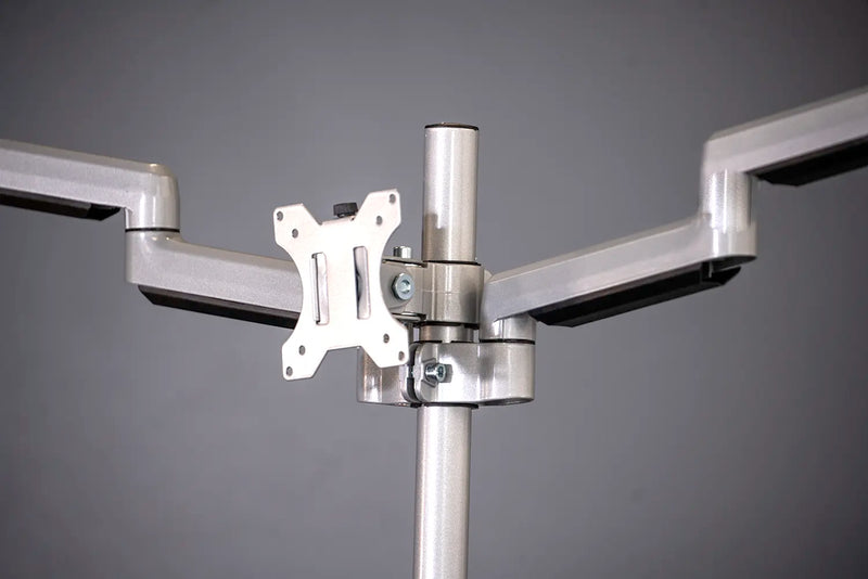 Load image into Gallery viewer, Powerlift™ Office Desk Triple Arm Tabletop Monitor Mount
